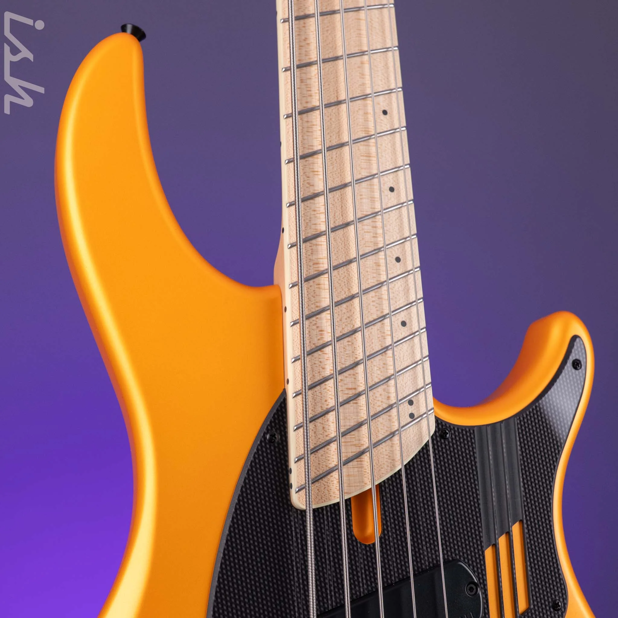 Dingwall NG3 5-String Bass Lamborghini Matte Orange NAMM Display - Image 4