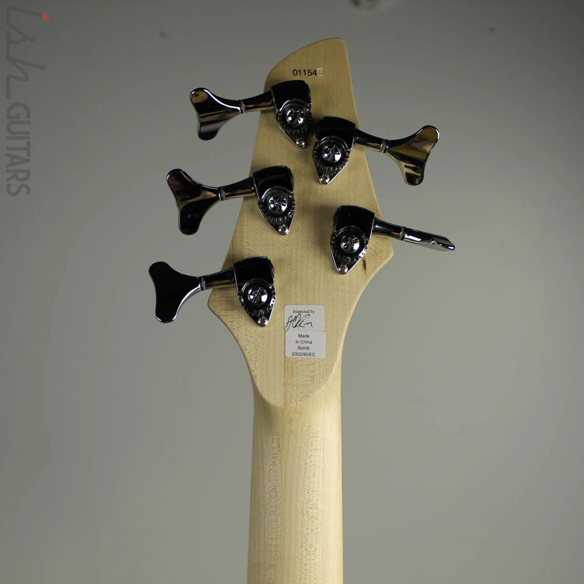2016 Dingwall Combustion 5-string Black B-Stock - Image 8