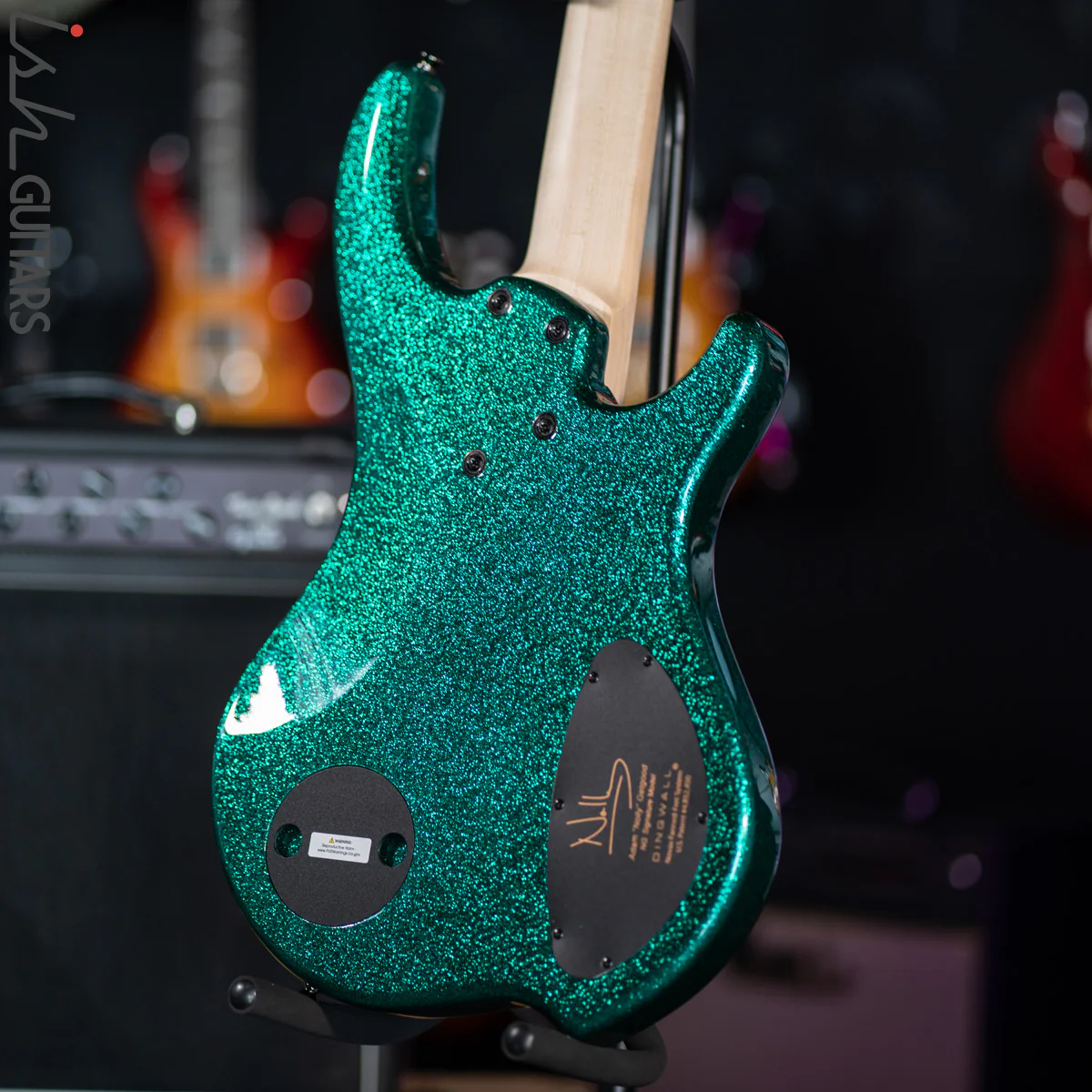 Dingwall Left Handed NG-3 5-String Gloss Metalflake Aquamarine - Image 10