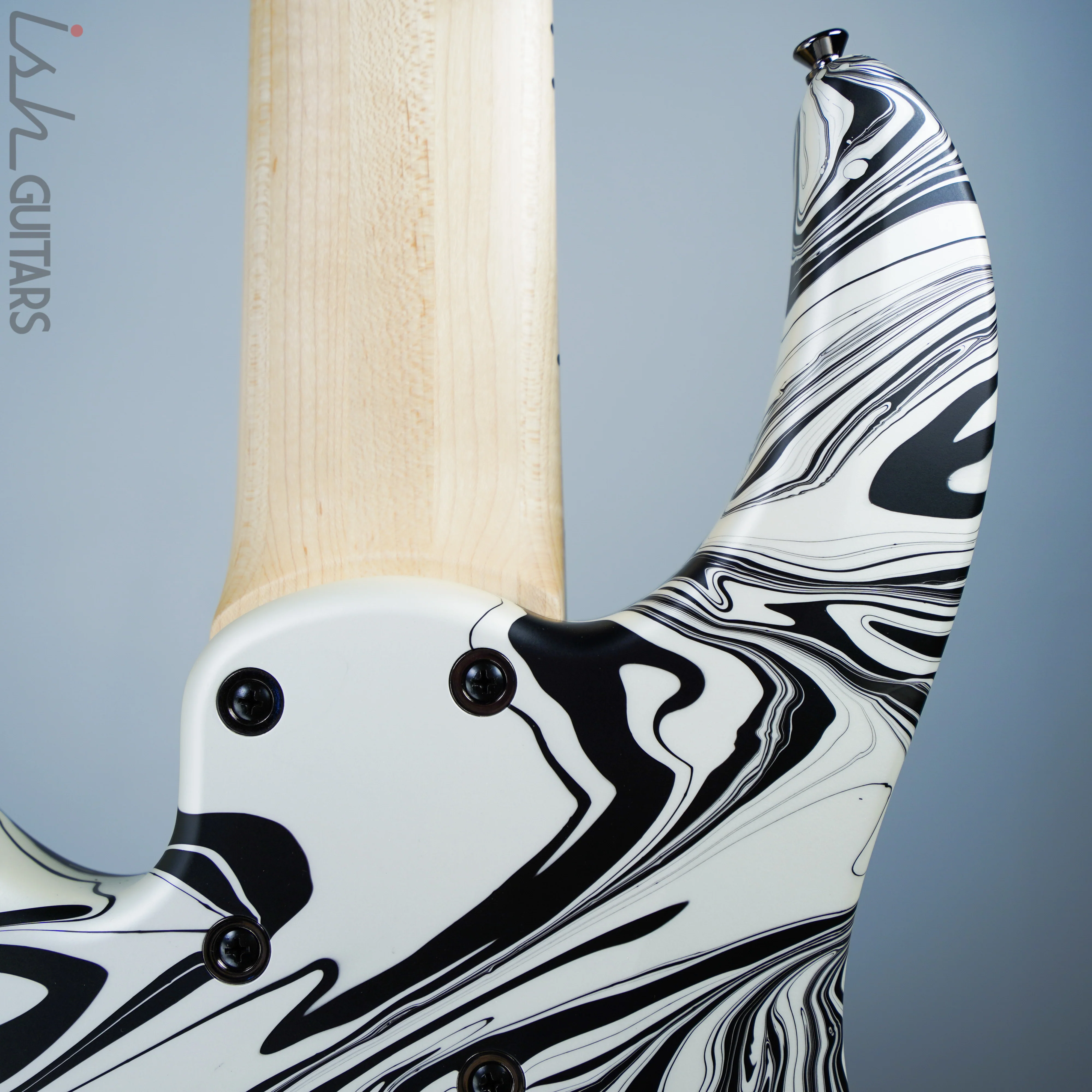 Dingwall NG3 Ducati White Swirl 6 String B-Stock - Image 8
