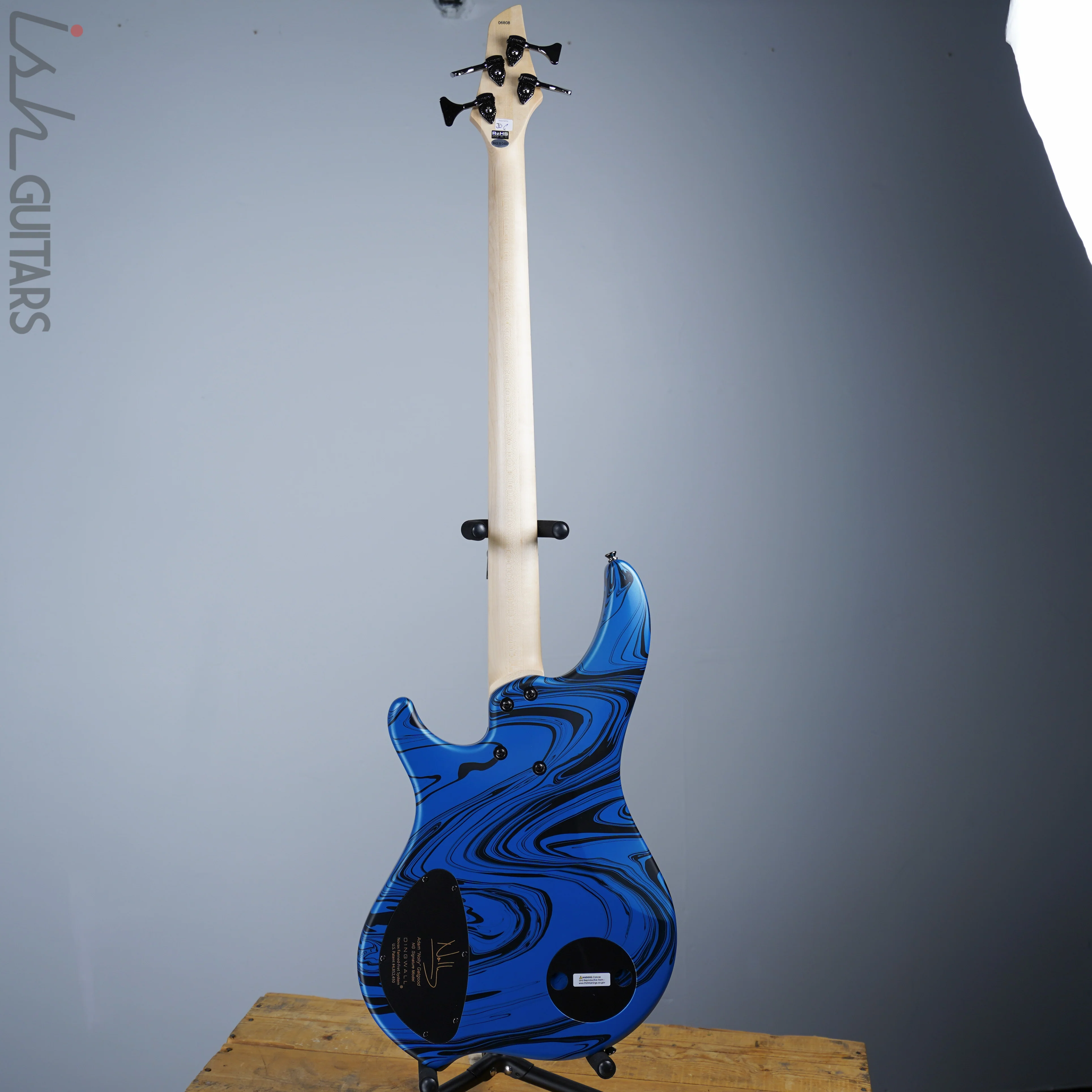 Dingwall 4 String NG3 Laguna Seca Blue Swirl Discontinued Color - Image 6