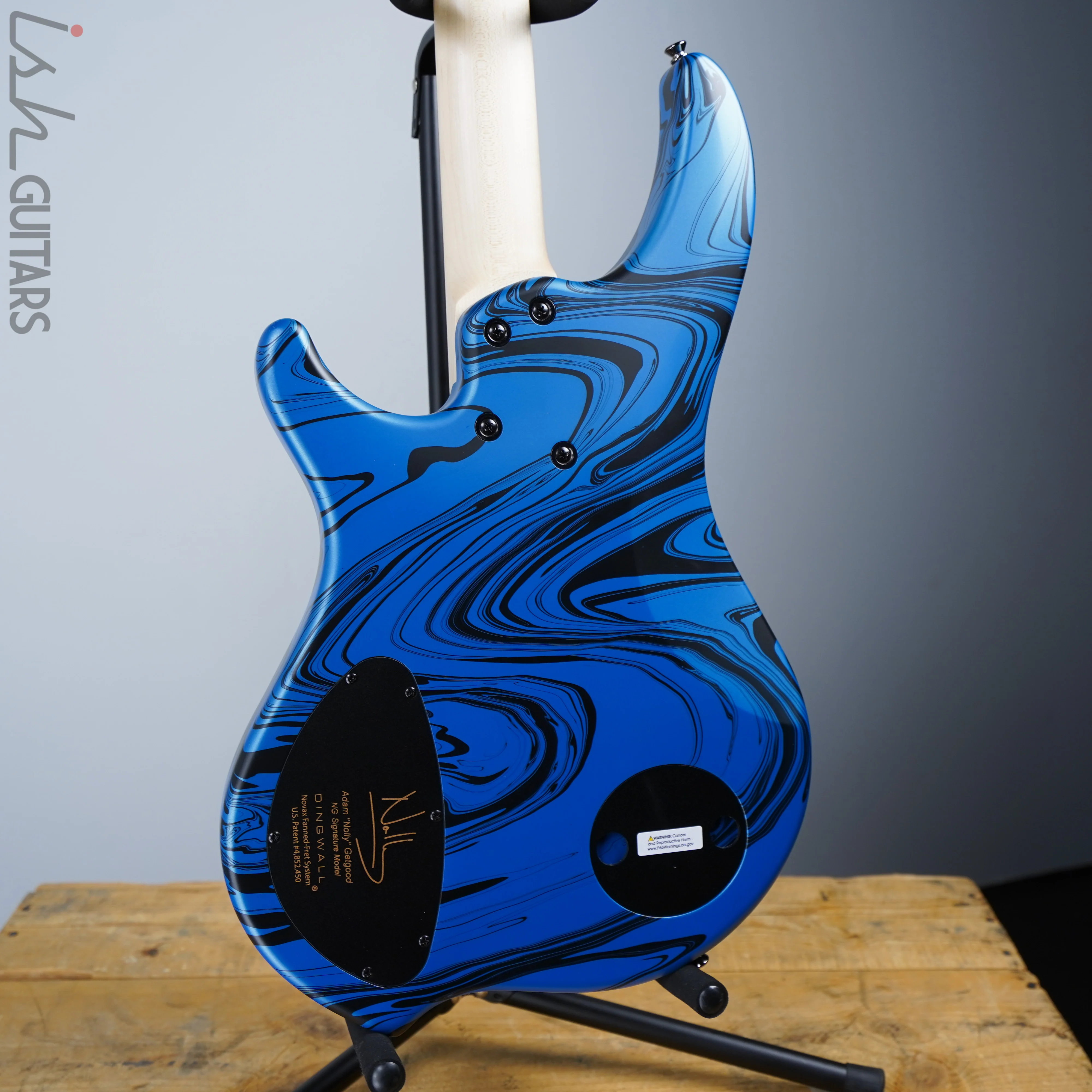 Dingwall 4 String NG3 Laguna Seca Blue Swirl Discontinued Color - Image 7