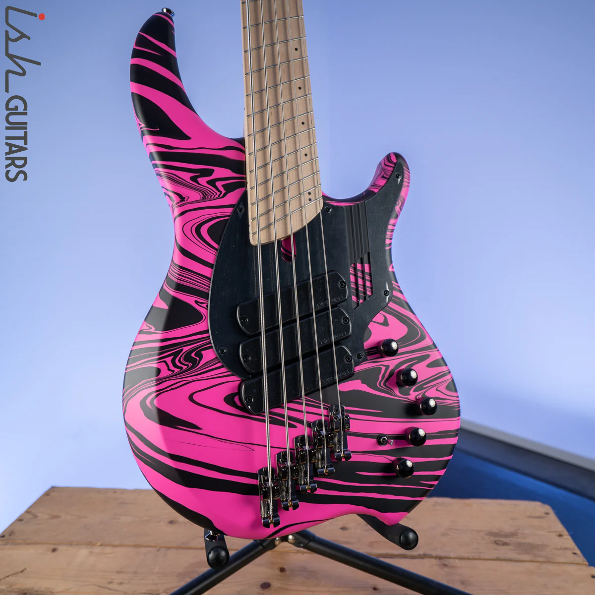 Dingwall NG-3 Matte Pink Swirl 5-String Bass