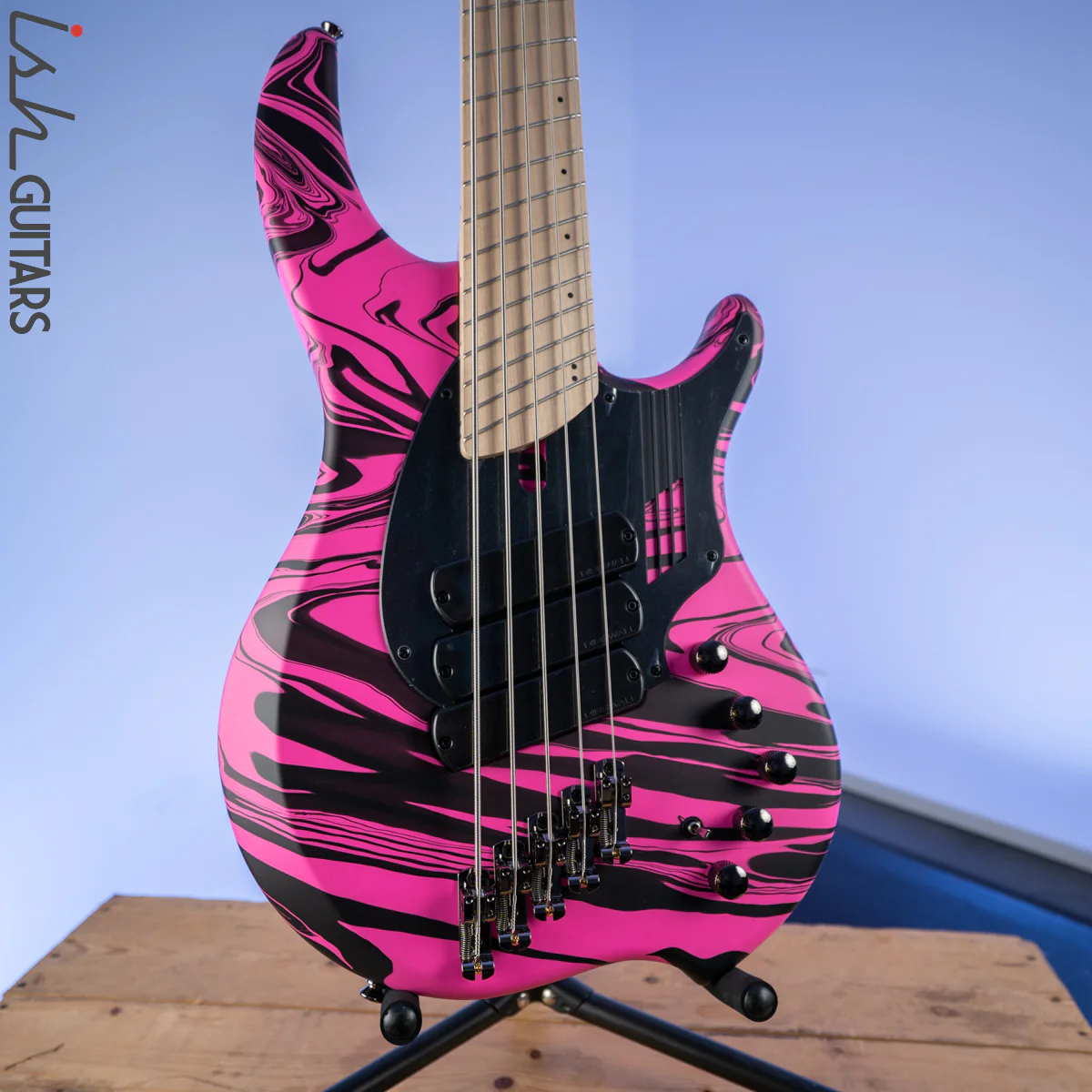 Dingwall NG-3 Matte Pink Swirl 5-String Bass