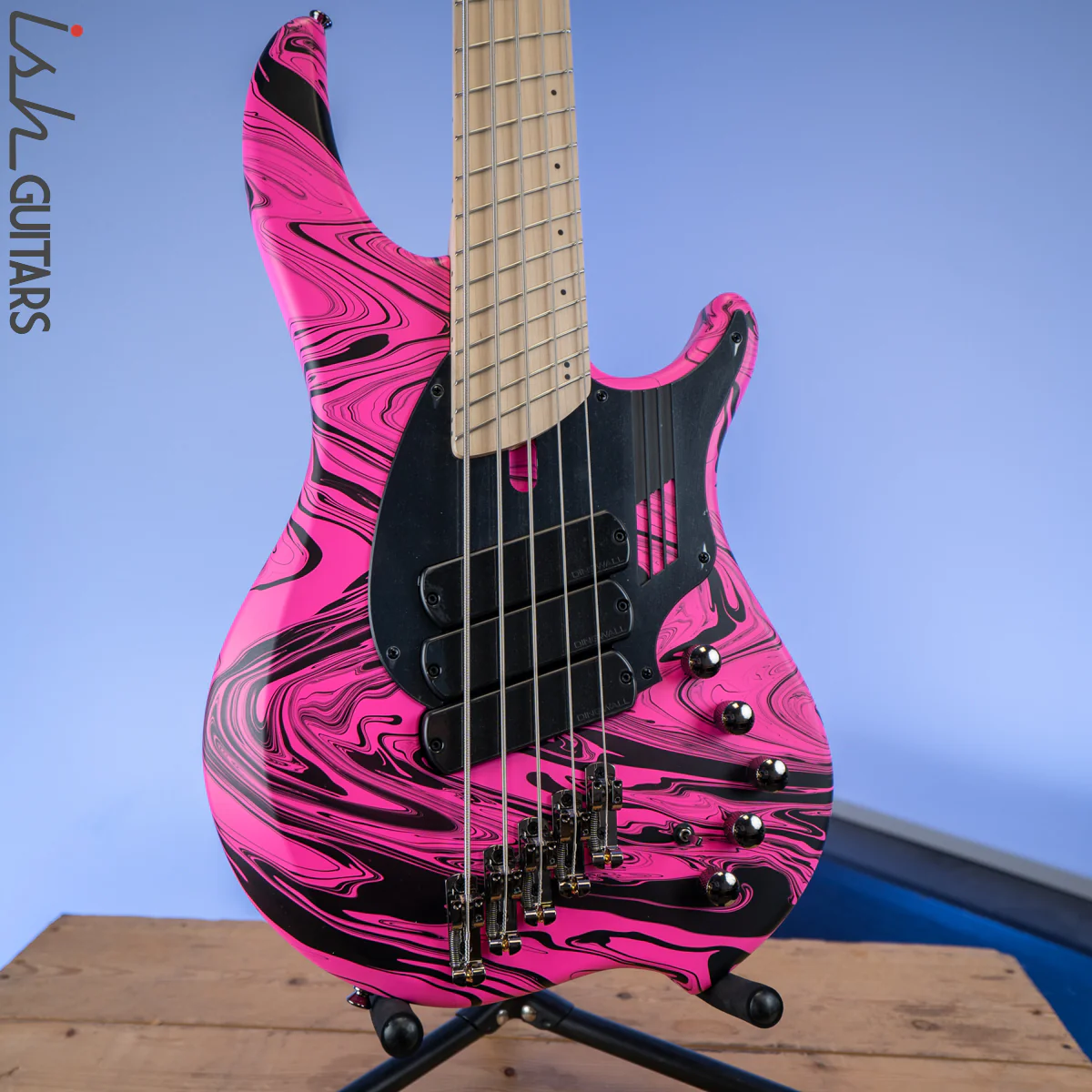 Dingwall NG-3 Matte Pink Swirl 5-String Bass