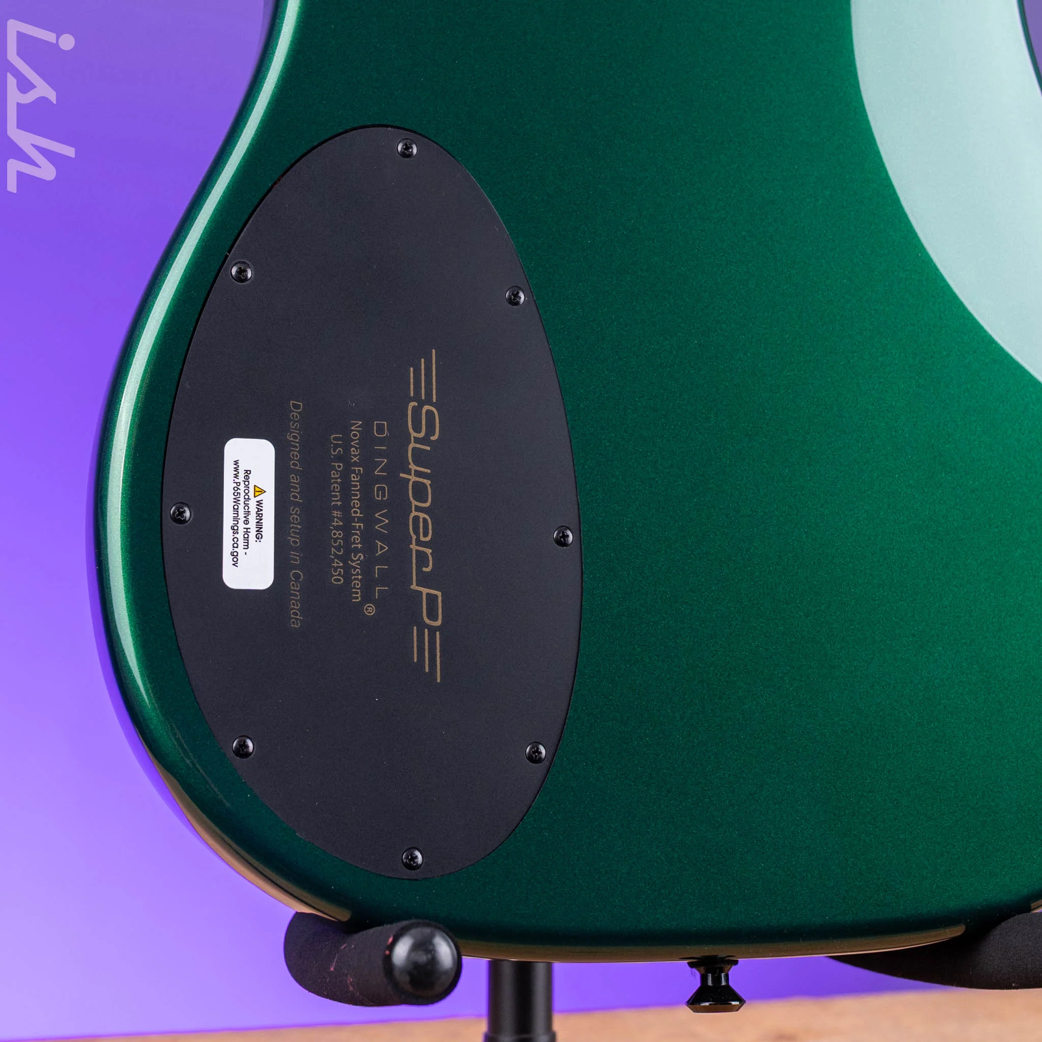 Dingwall SP1 4-String Bass Dark Candy Green - Image 10