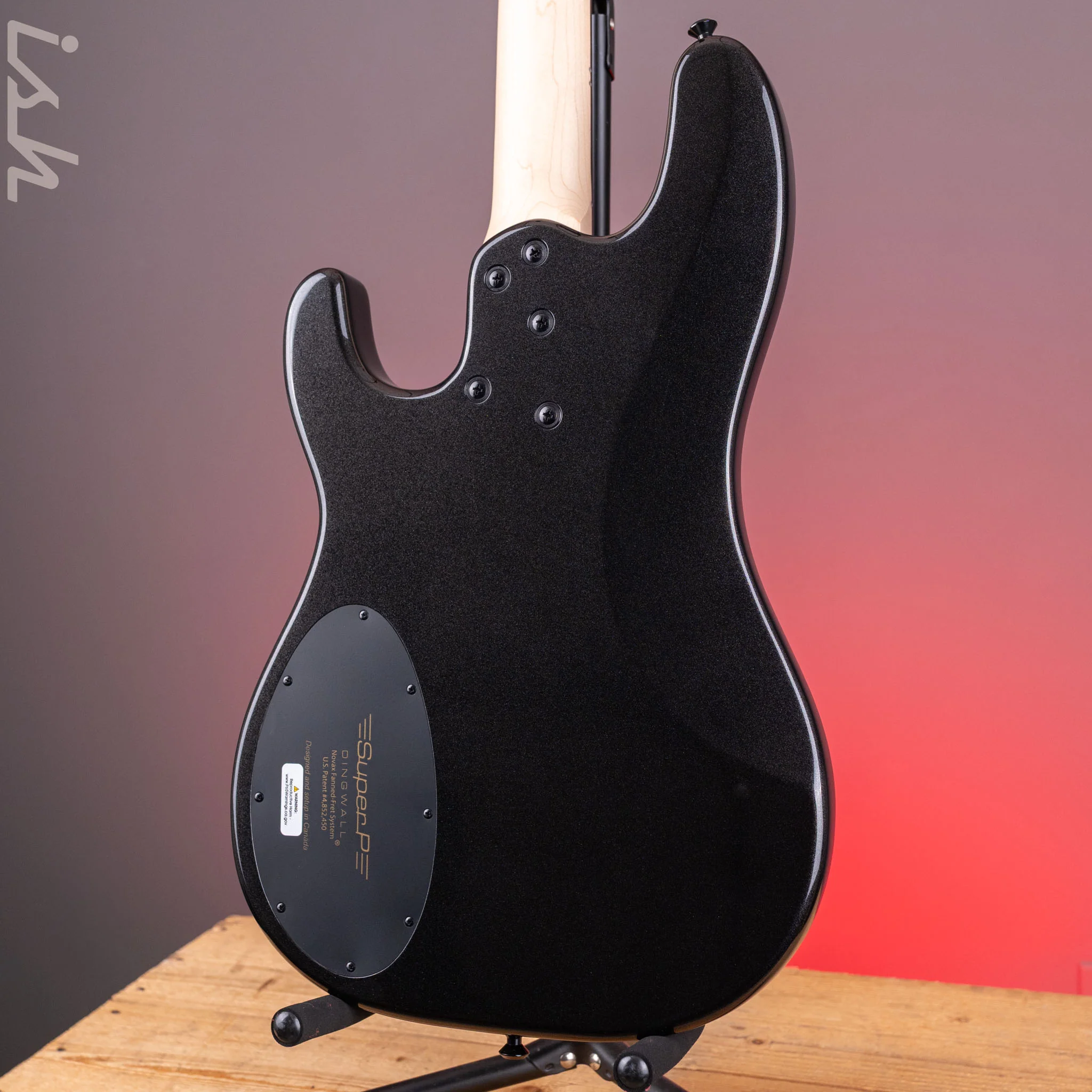 Dingwall SP1 4-String Bass Gloss Metallic Black B-STOCK - Image 8