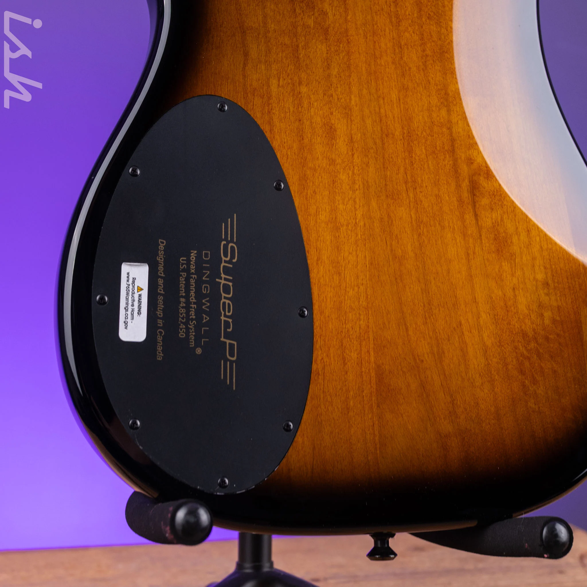 Dingwall SP1 4-String Bass Gloss Vintageburst - Image 10