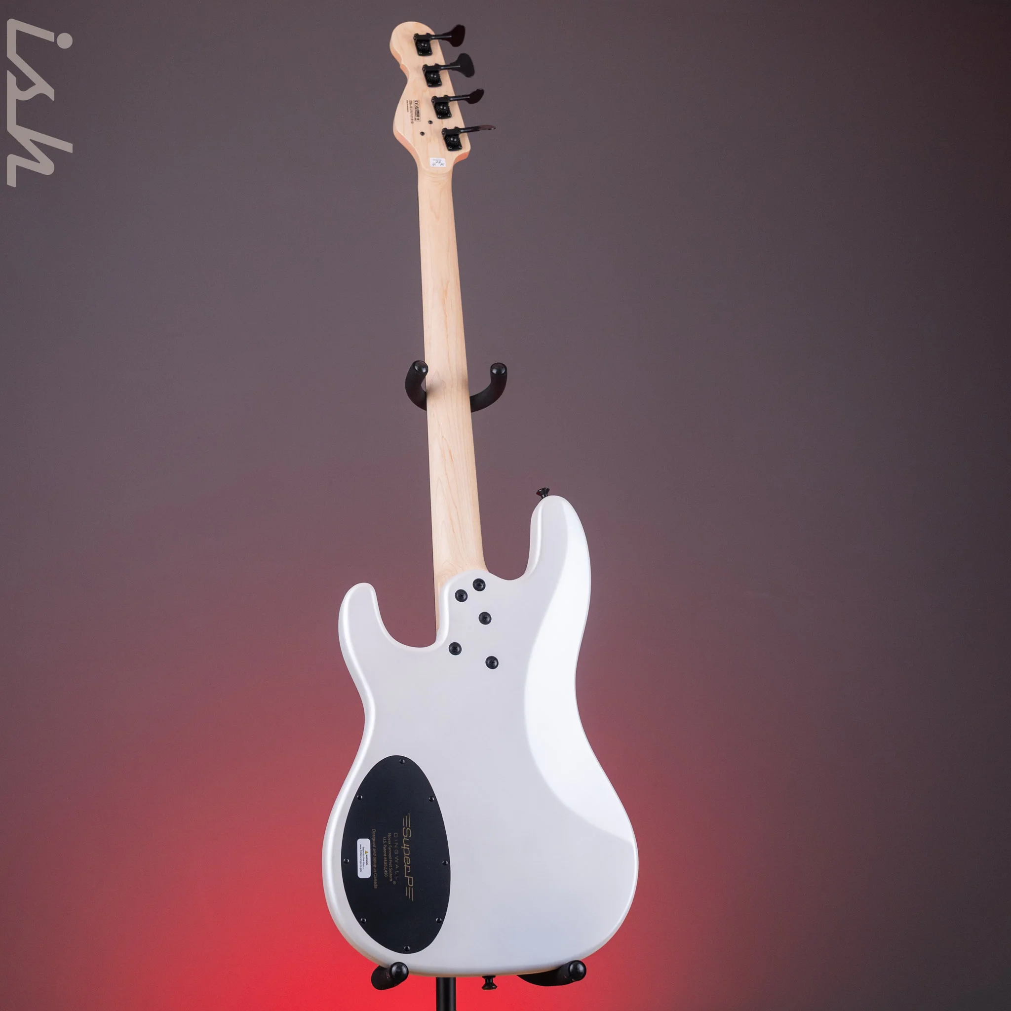 Dingwall SP1 4-String Bass Matte Ducati Pearl White - Image 7