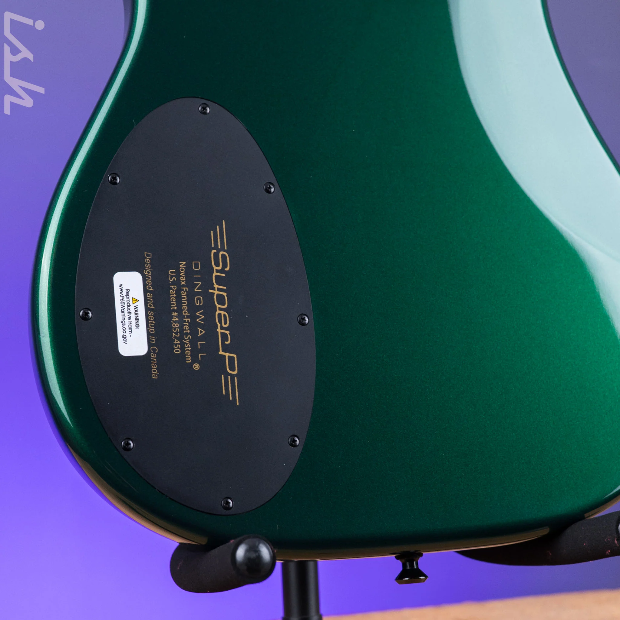 Dingwall SP1 5-String Bass Dark Candy Green B-Stock - Image 10