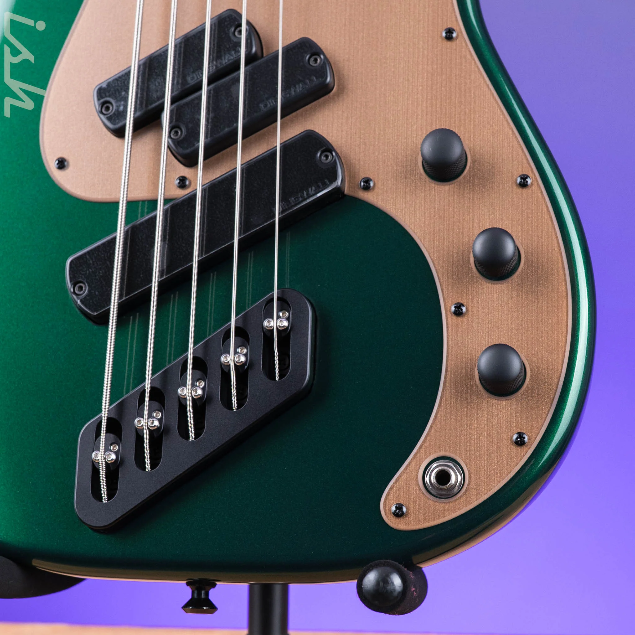 Dingwall SP1 5-String Bass Dark Candy Green B-Stock - Image 5
