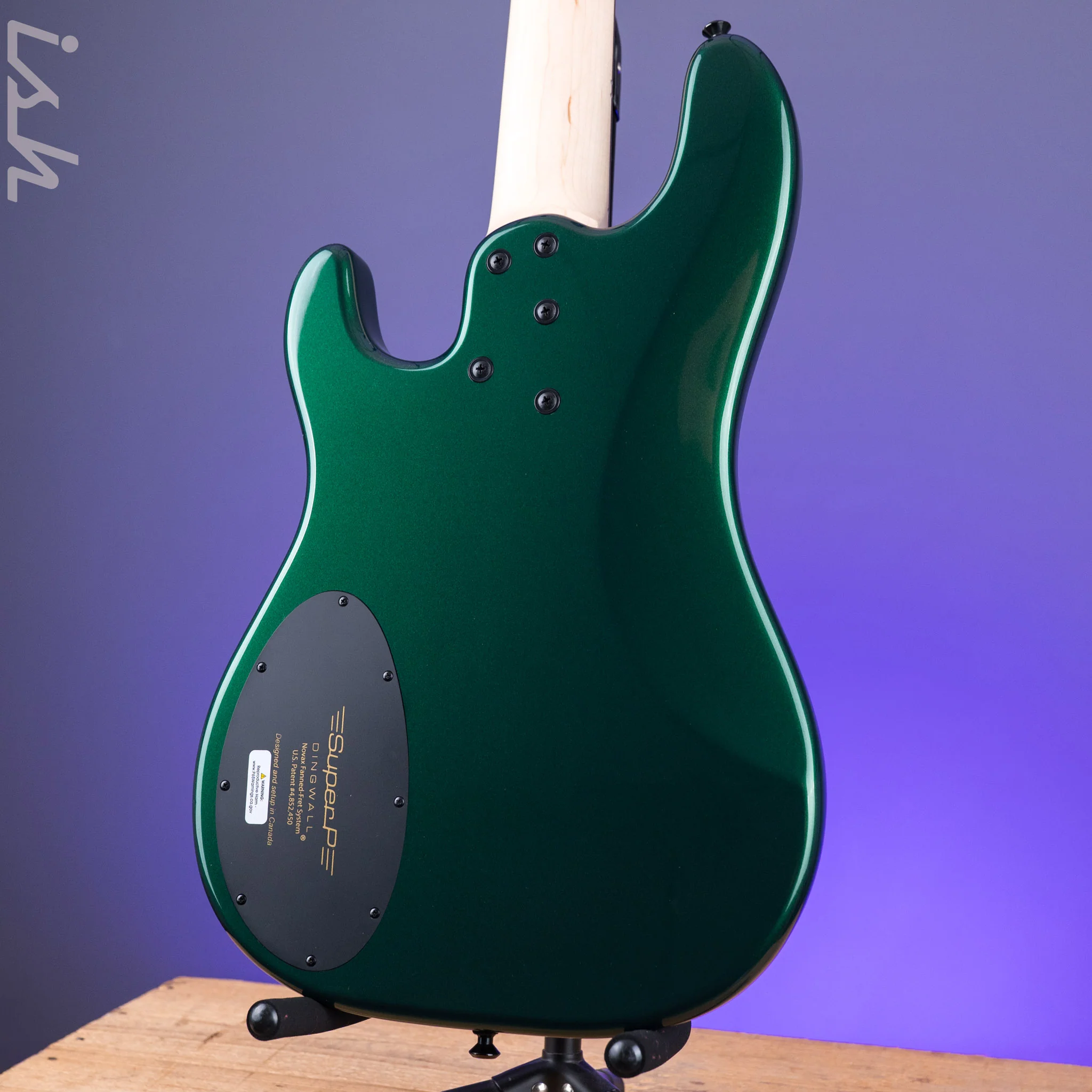 Dingwall SP1 5-String Bass Dark Candy Green B-Stock - Image 8