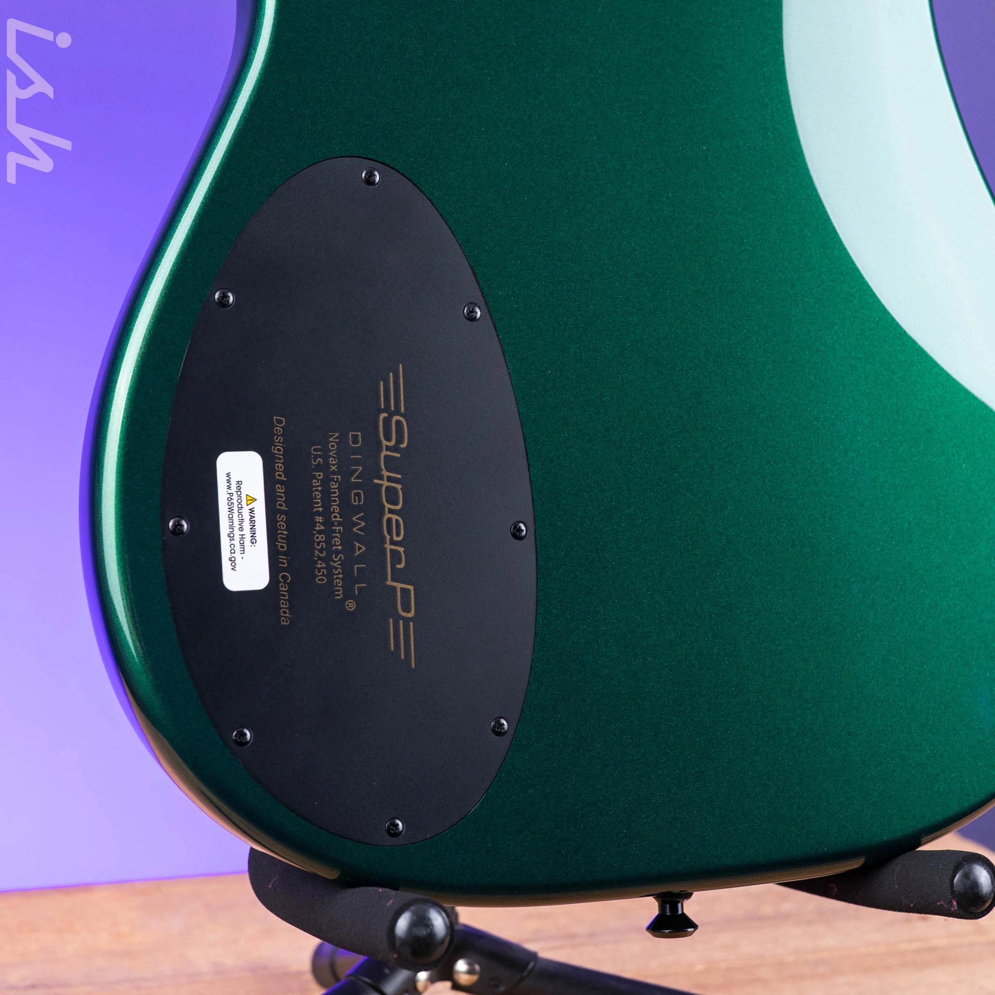 Dingwall SP1 5-String Bass Dark Candy Green B-Stock - Image 10