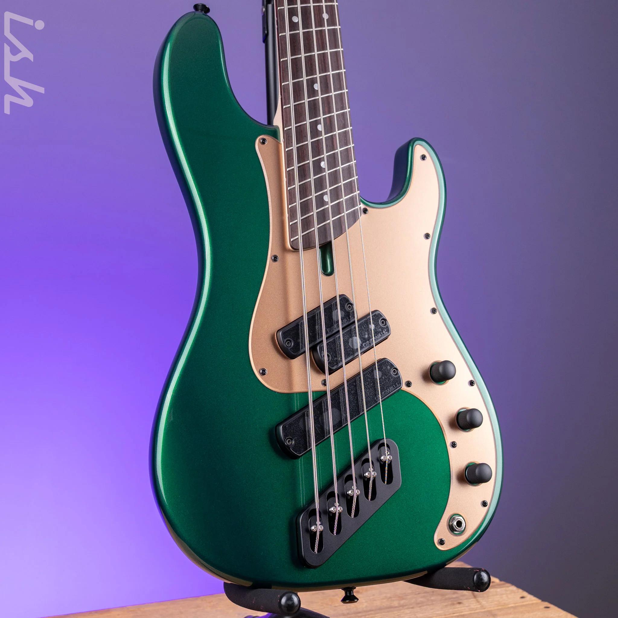 Dingwall SP1 5-String Bass Dark Candy Green Gloss
