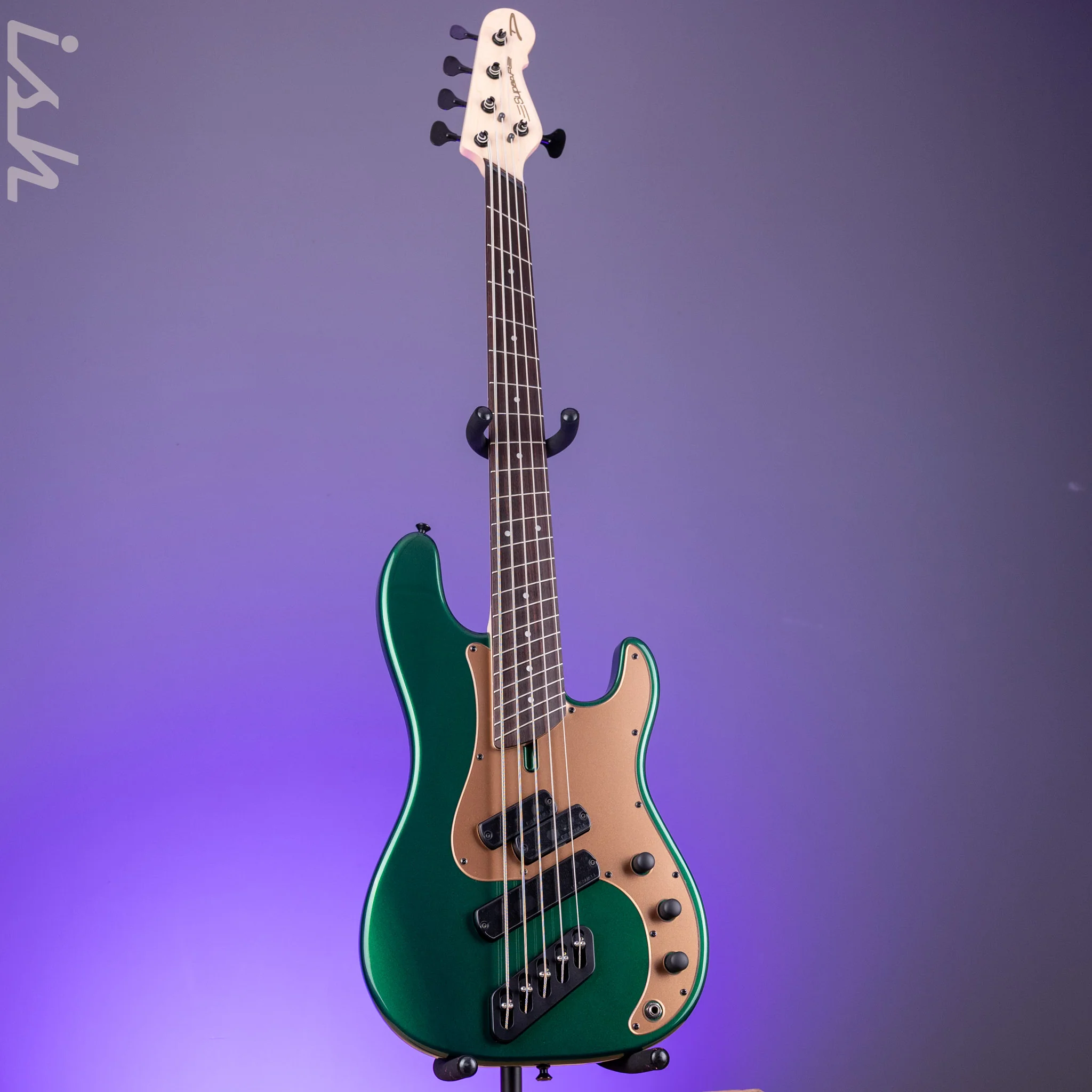 Dingwall SP1 5-String Bass Dark Candy Green Gloss - Image 2