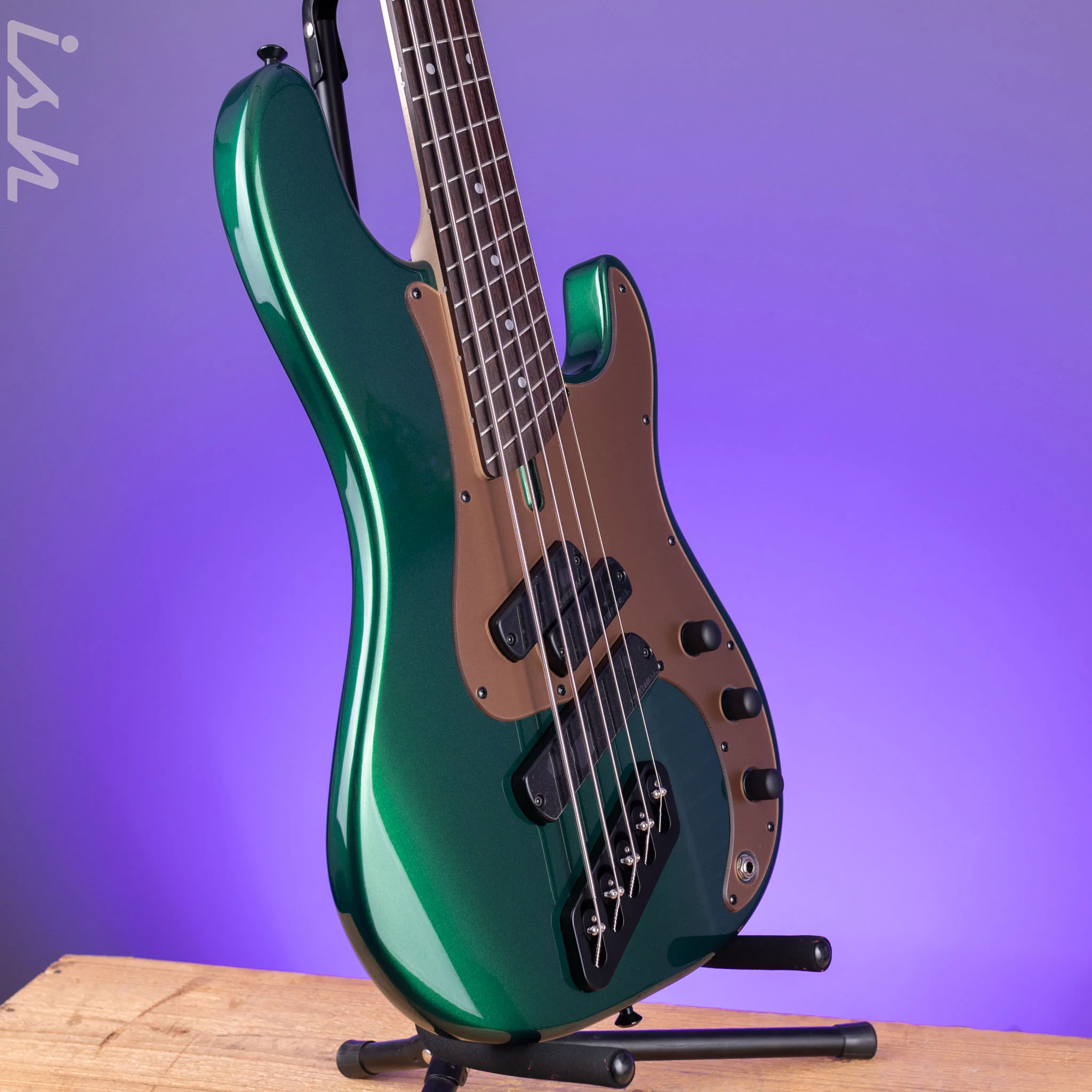 Dingwall SP1 5-String Bass Dark Candy Green Gloss - Image 3