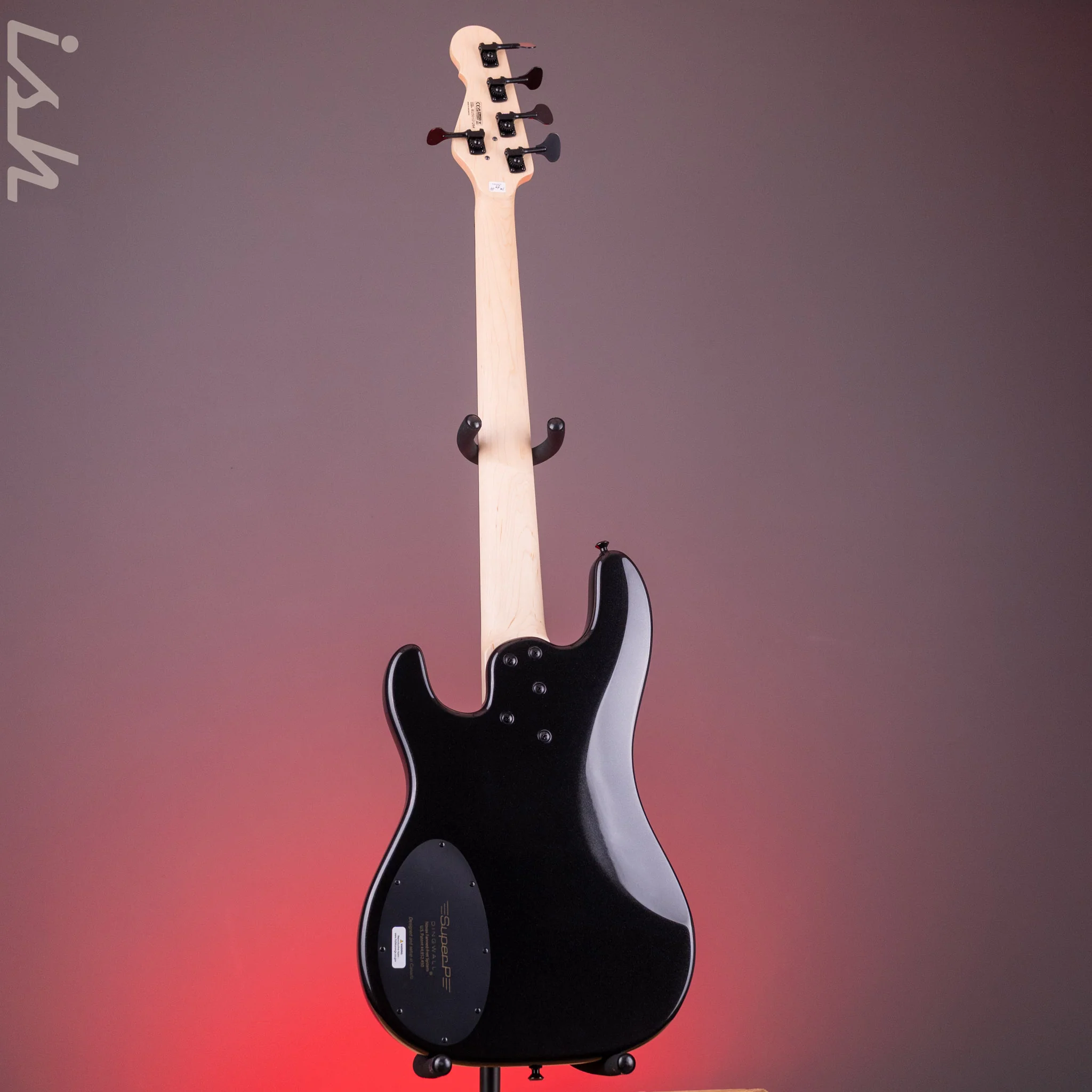 Dingwall SP1 5-String Bass Gloss Metallic Black - Image 7