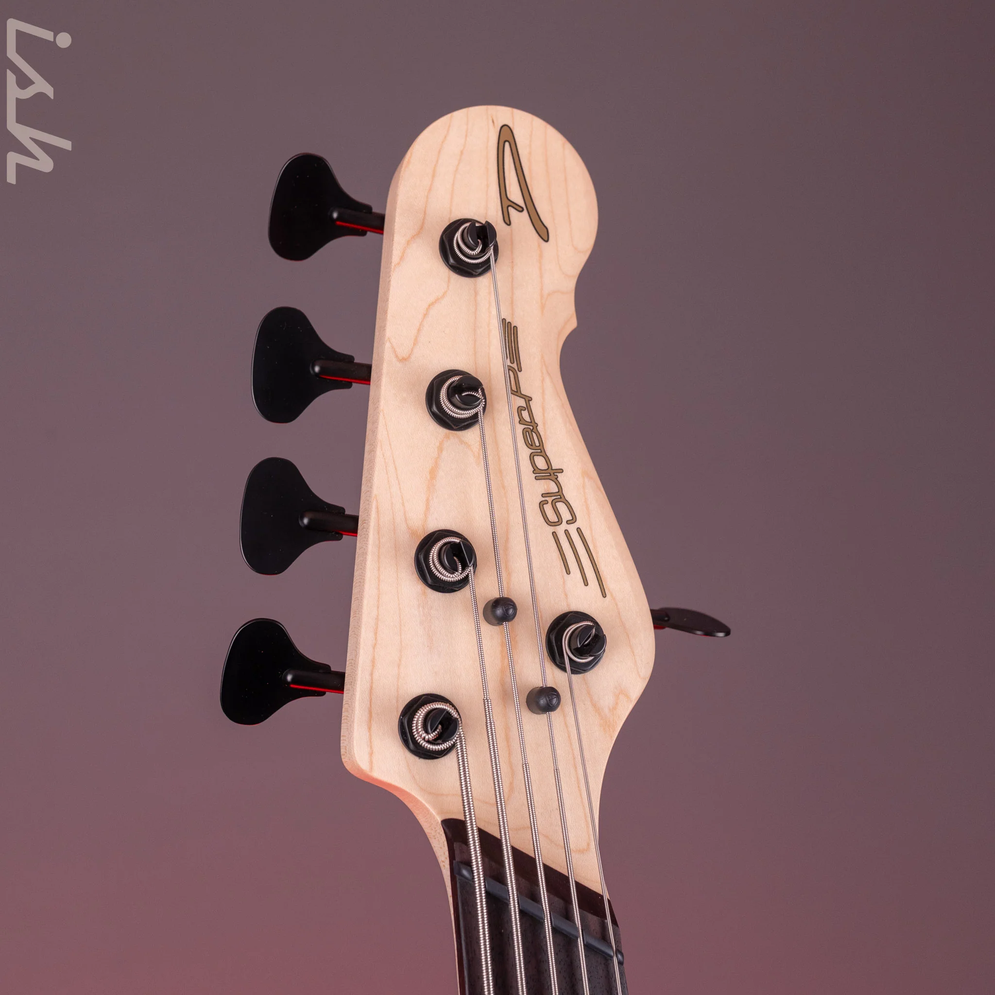 Dingwall SP1 5-String Bass Gloss Metallic Black - Image 6