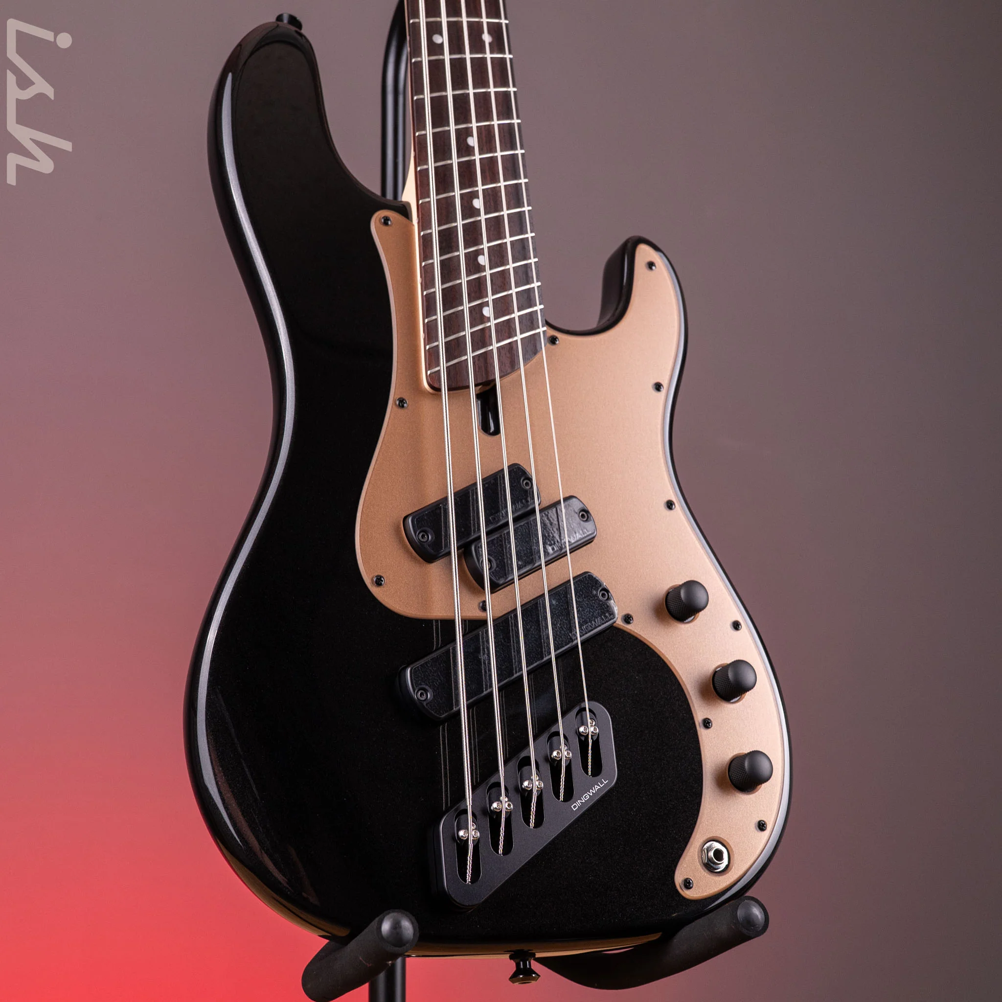 Dingwall SP1 5-String Bass Gloss Metallic Black