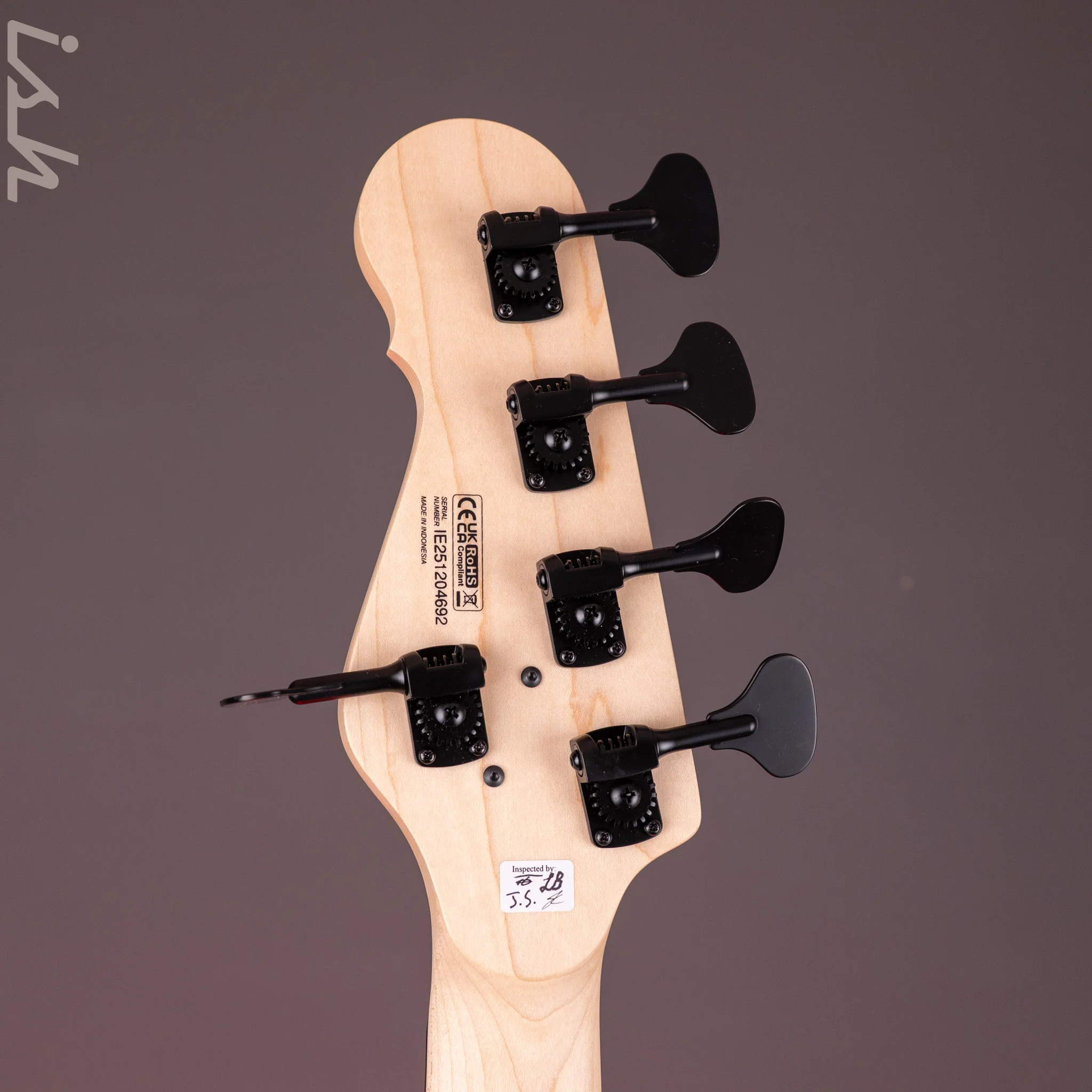 Dingwall SP1 5-String Bass Gloss Metallic Black - Image 12