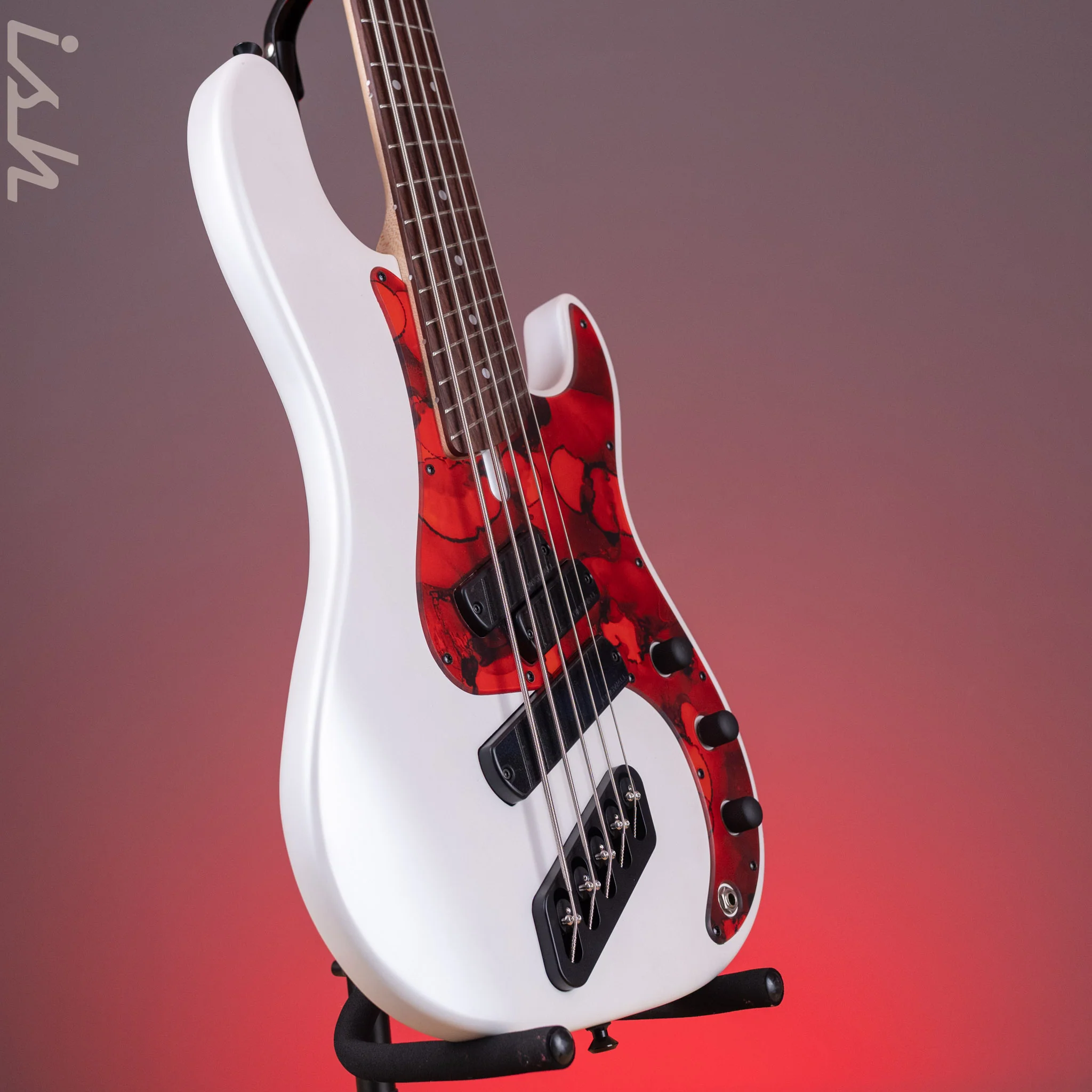Dingwall SP1 5-String Bass Matte Ducati Pearl White - Image 3