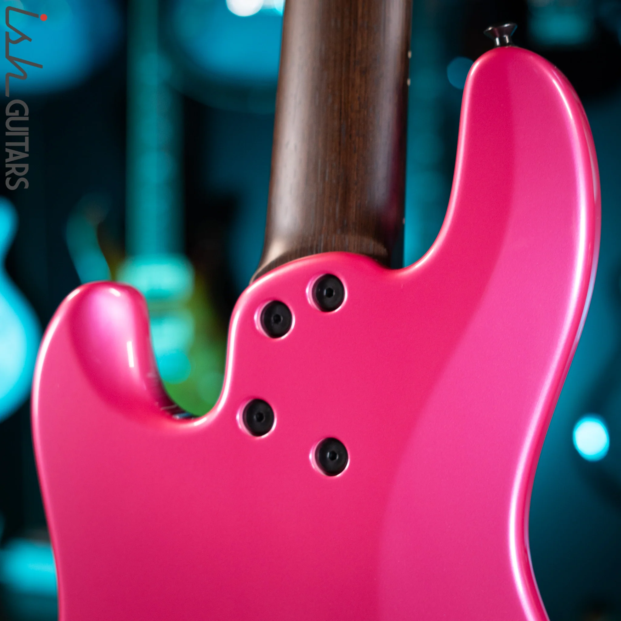 Dingwall Super J 5-String Bass Pink Metallic Gloss - Image 9
