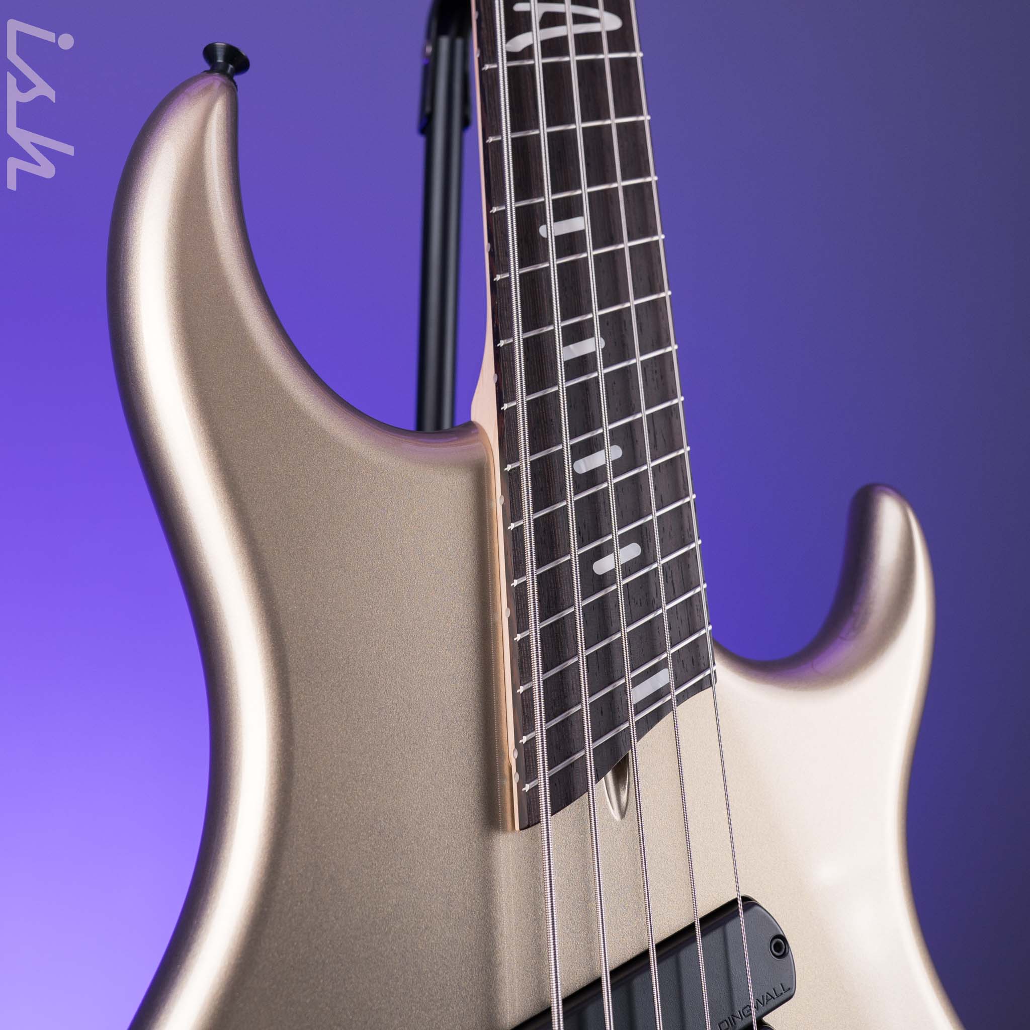 Dingwall Z Series 5-String Bass Northern Ash/Alder Frost Metallic - Image 3