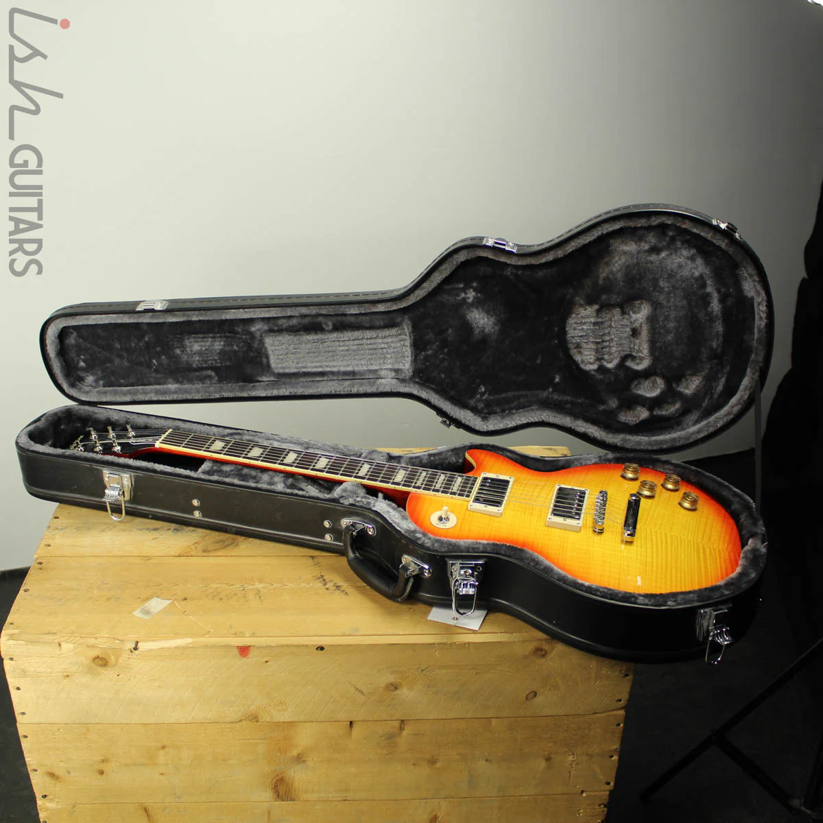2003 Epiphone 1960 Tribute Plus Les Paul Cherry Sunburst - Image 13