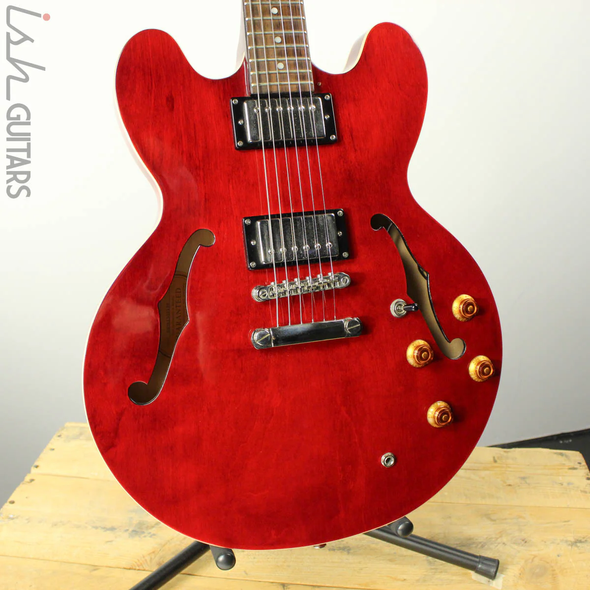 2009 Epiphone Dot ES-335 Semi Hollow Cherry Red