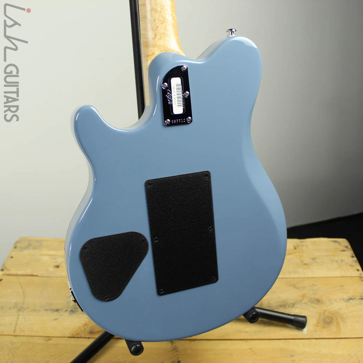 Ernie Ball Music Man BFR Axis Steel Blue Flame - Image 8