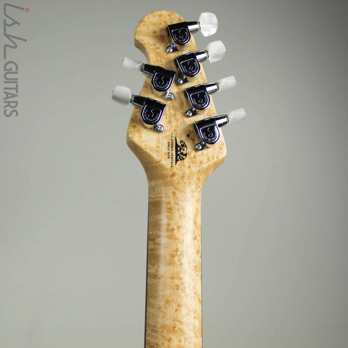 Ernie Ball Music Man BFR Axis Steel Blue Flame - Image 9