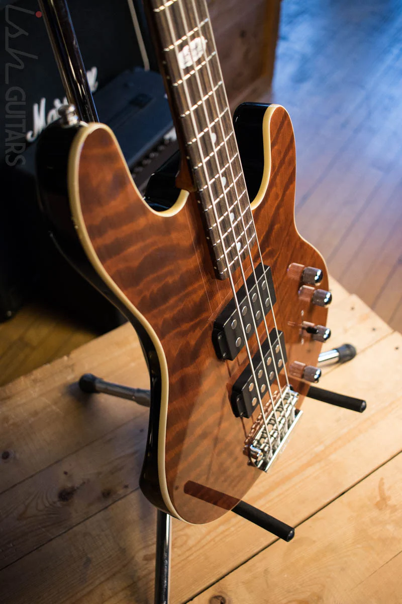 2008 Ernie Ball Music Man Stingray HH Ball Family Reserve BFR Redwood 1 of 50 - Image 6