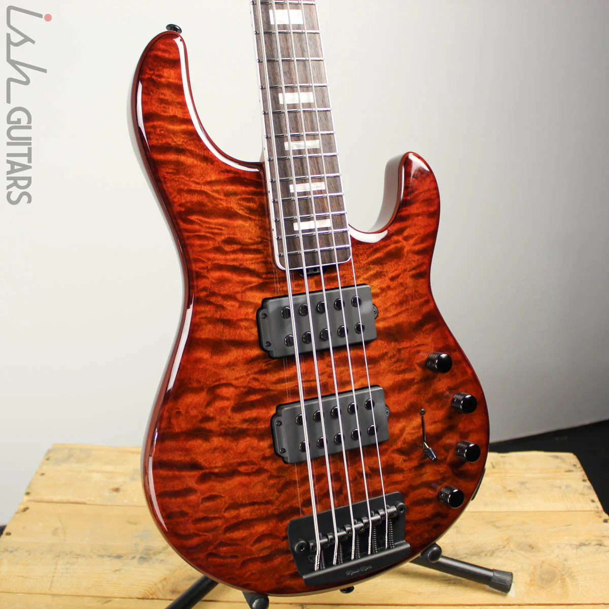 2019 Ernie Ball Music Man BFR StingRay 5 Giants Orange