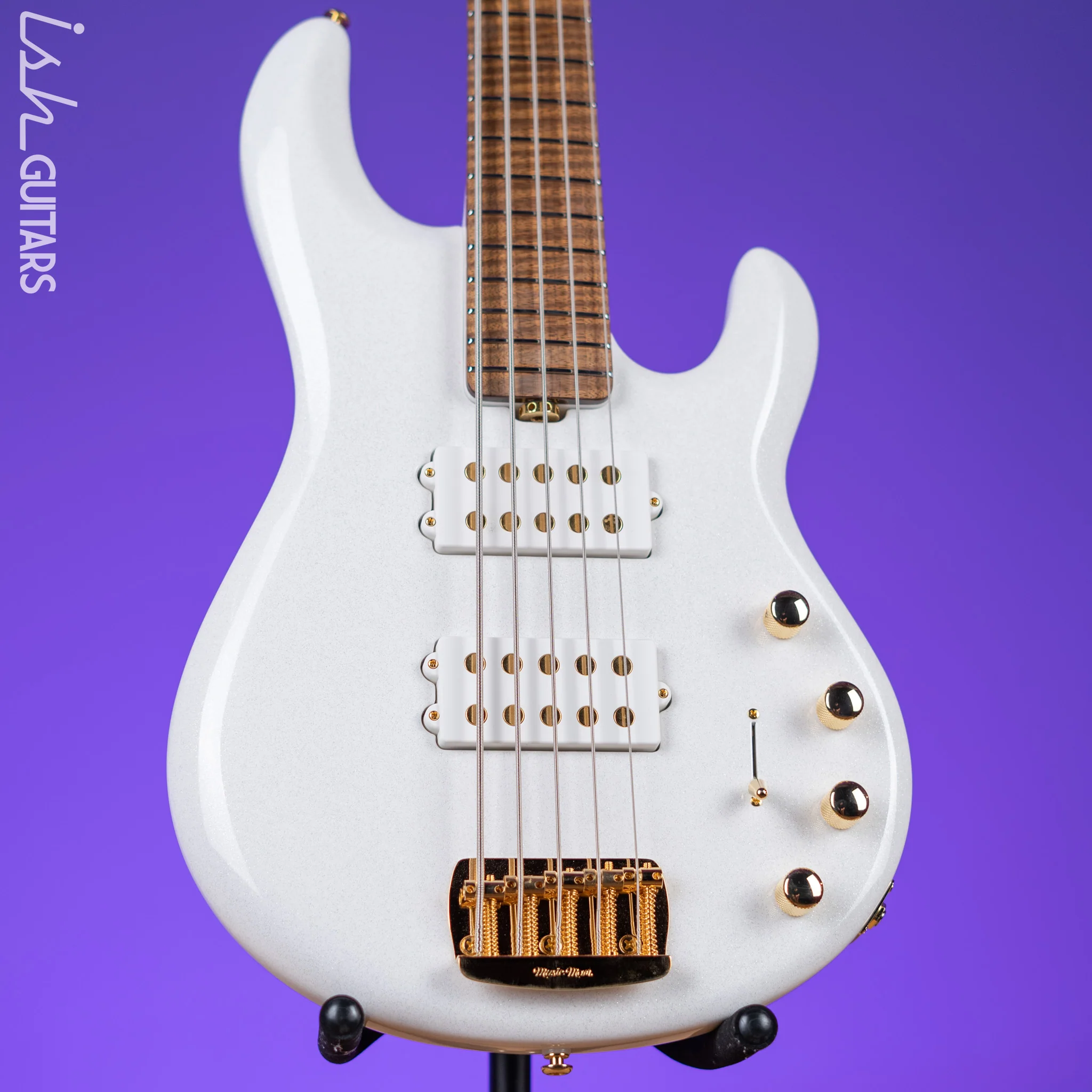 Ernie Ball Music Man BFR StingRay Special 5 HH 5-String Bass Crescendo White