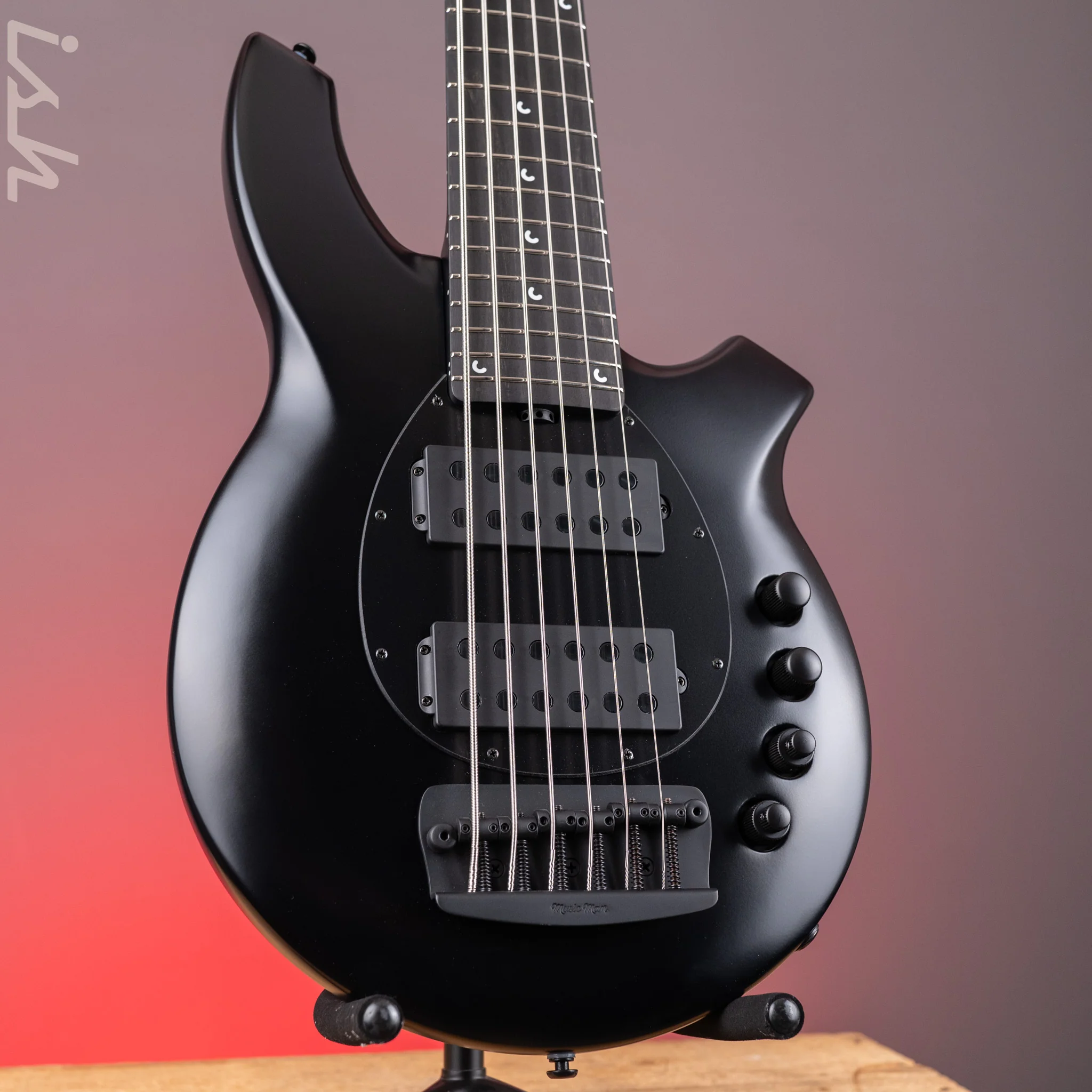 Ernie Ball Music Man Bongo 6-String Bass Stealth Black