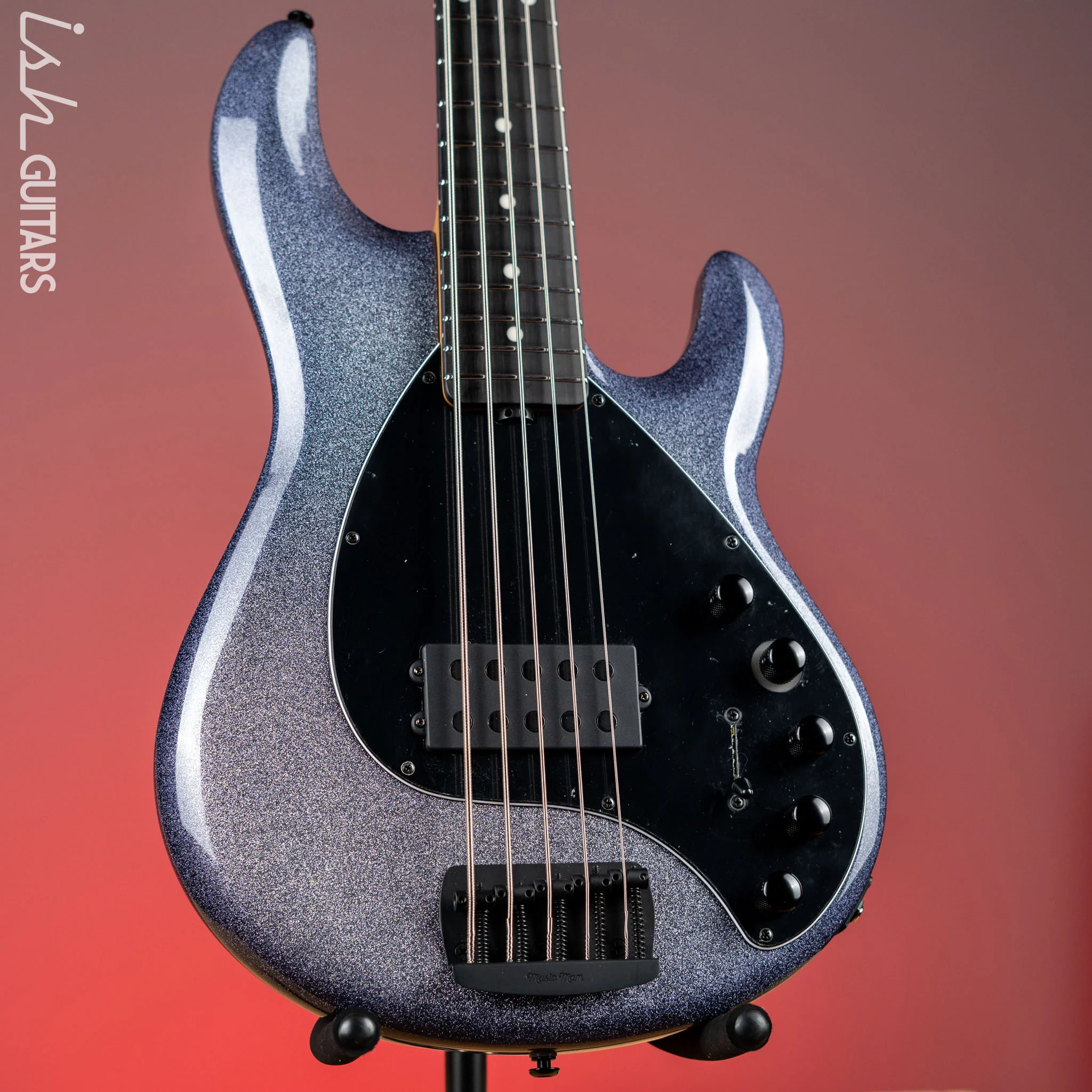 Ernie Ball Music Man DarkRay 5-String Electric Bass Starry Night
