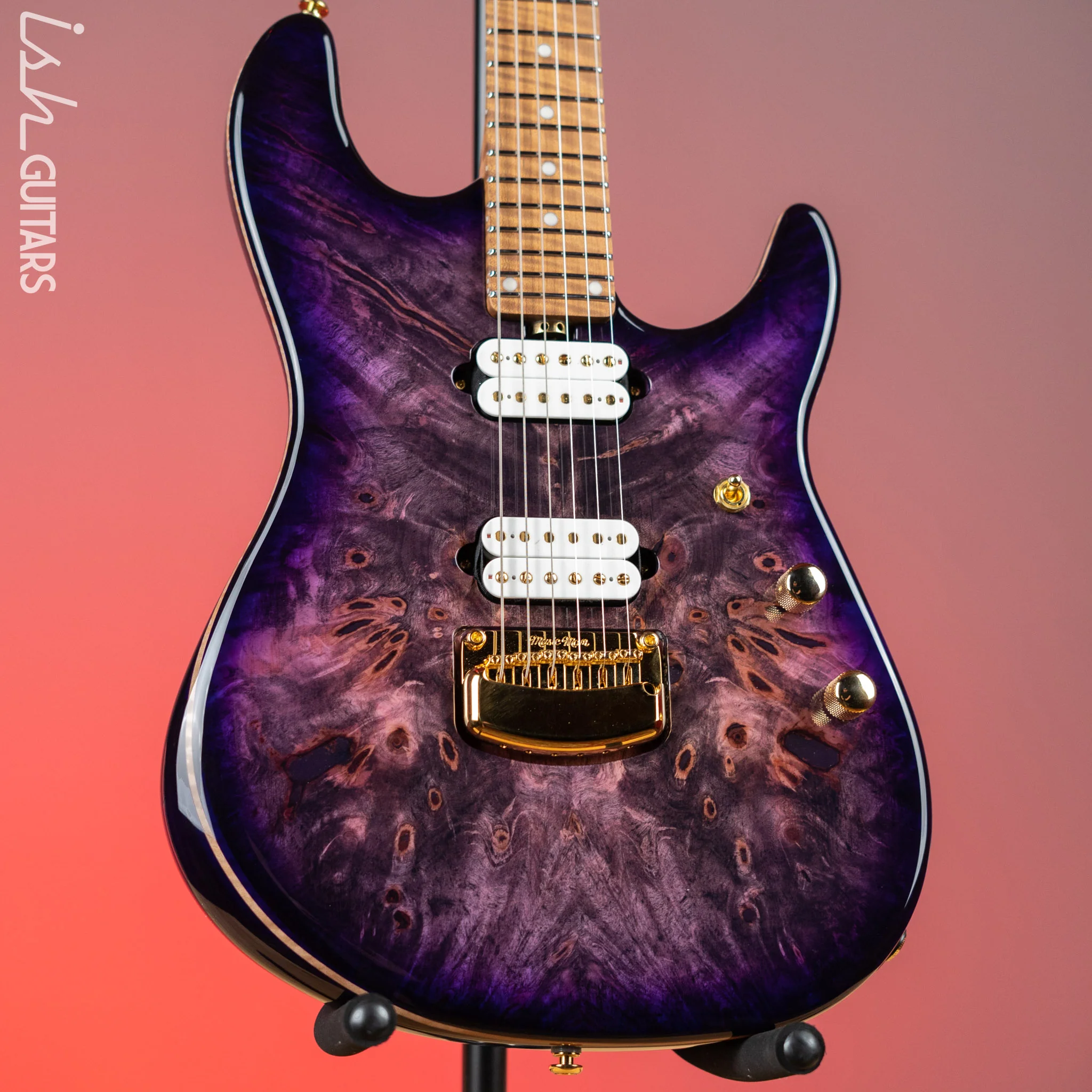 Ernie Ball Music Man Jason Richardson Cutlass 6-String Majora Purple