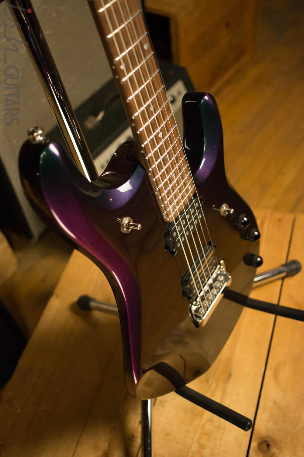 Ernie Ball Music Man John Petrucci JP6 Rosewood Neck - Mystic Dream - Image 6