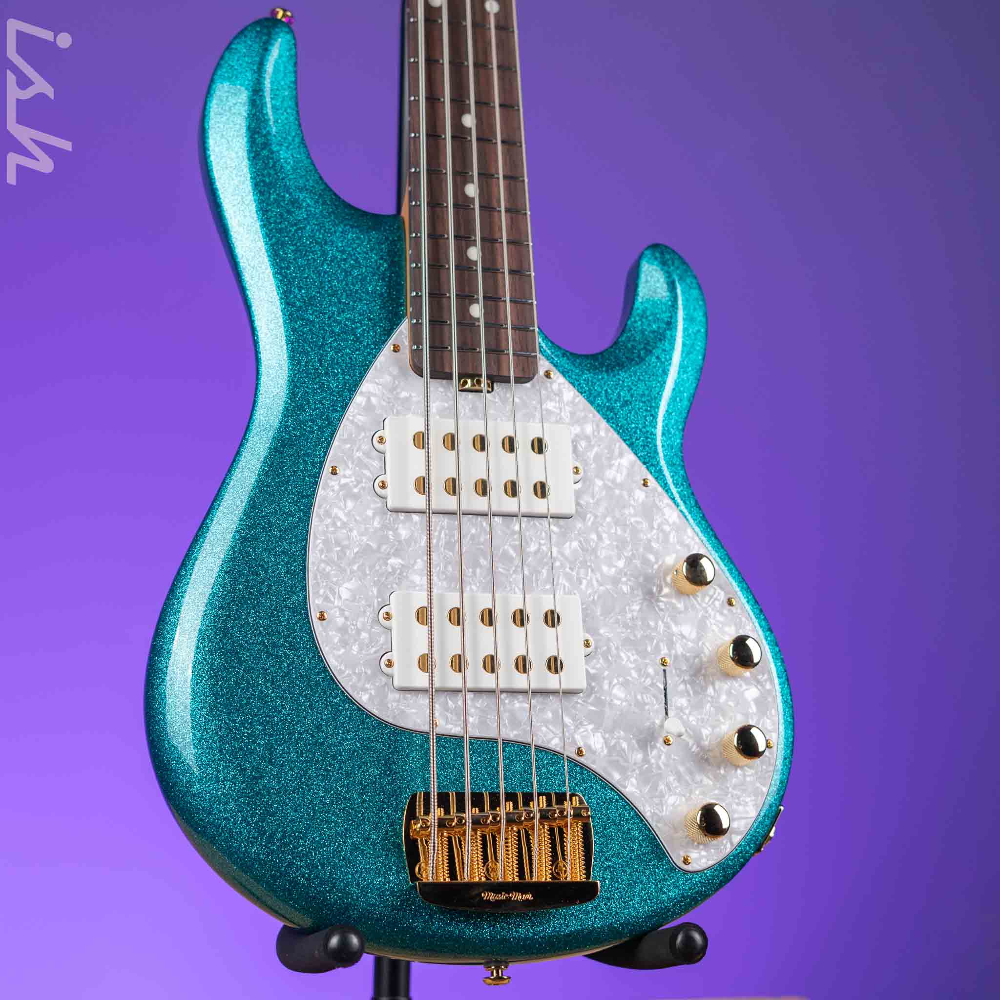 Ernie Ball Music Man StingRay 5 Special HH Ocean Sparkle