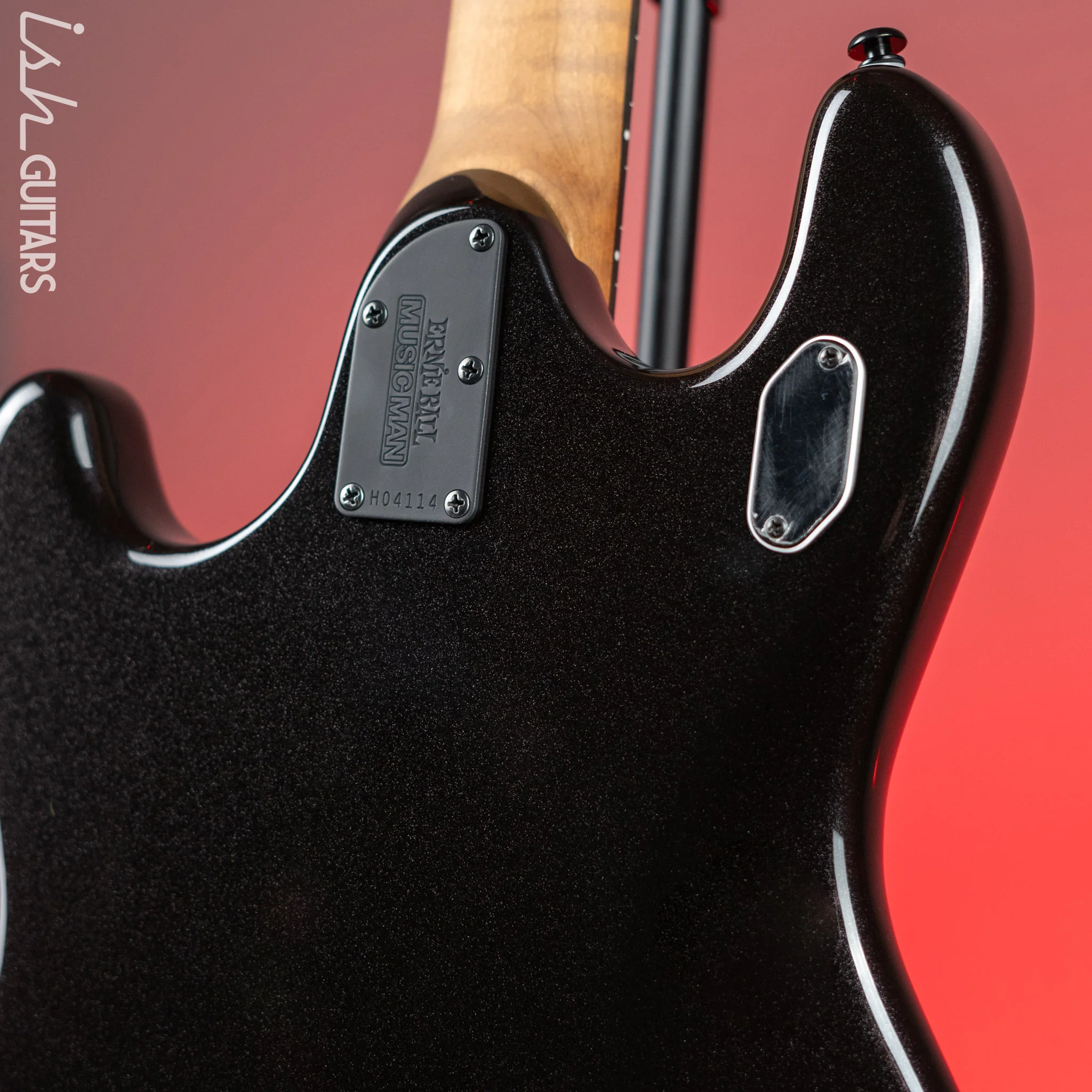 Ernie Ball Music Man StingRay HT Electric Guitar Midnight Rider Demo - Image 8