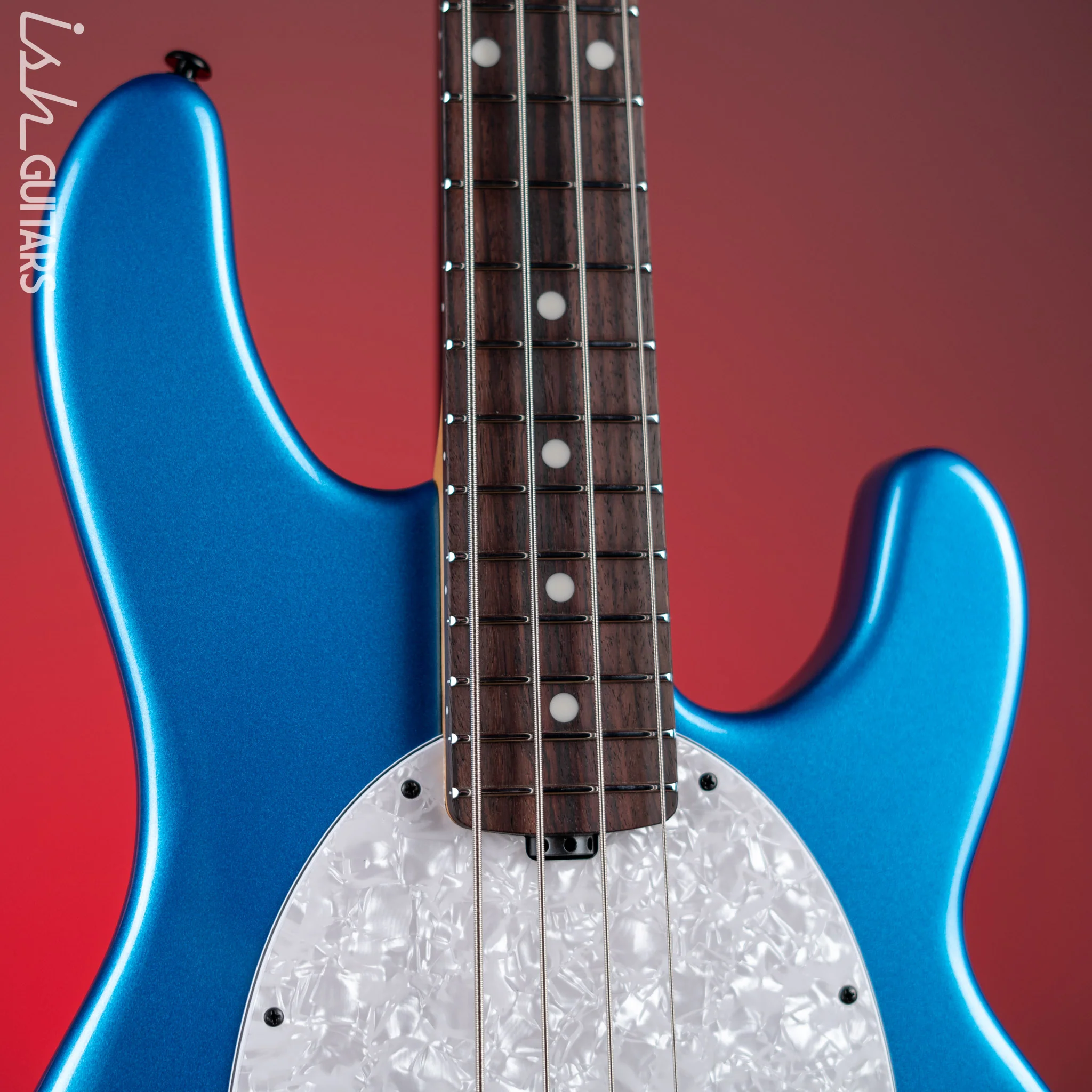 Ernie Ball Music Man Stingray Special H 4-String Bass Speed Blue - Image 3