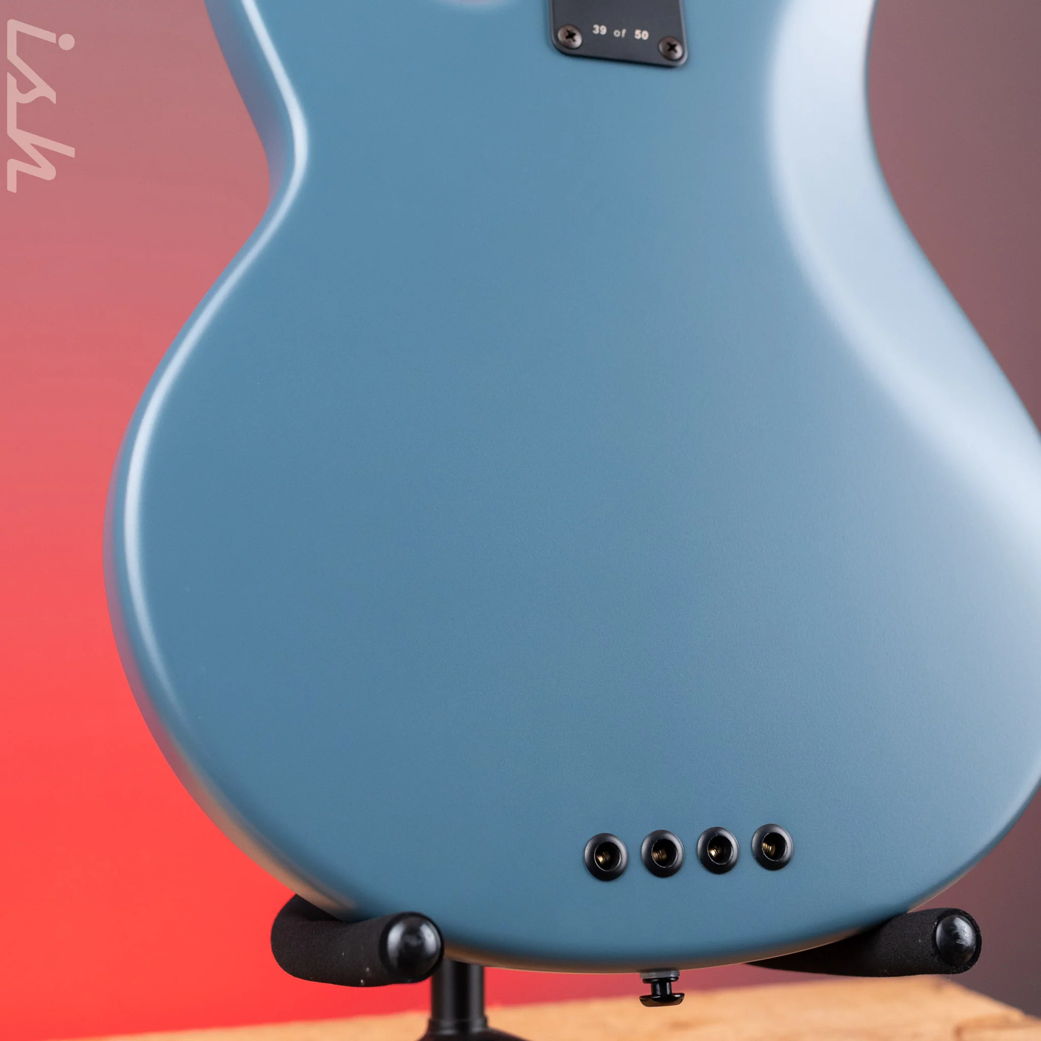 Ernie Ball Music Man Tim Commerford Artist Series StingRay Bass - Quentin Blue (1 of 50) - Image 10