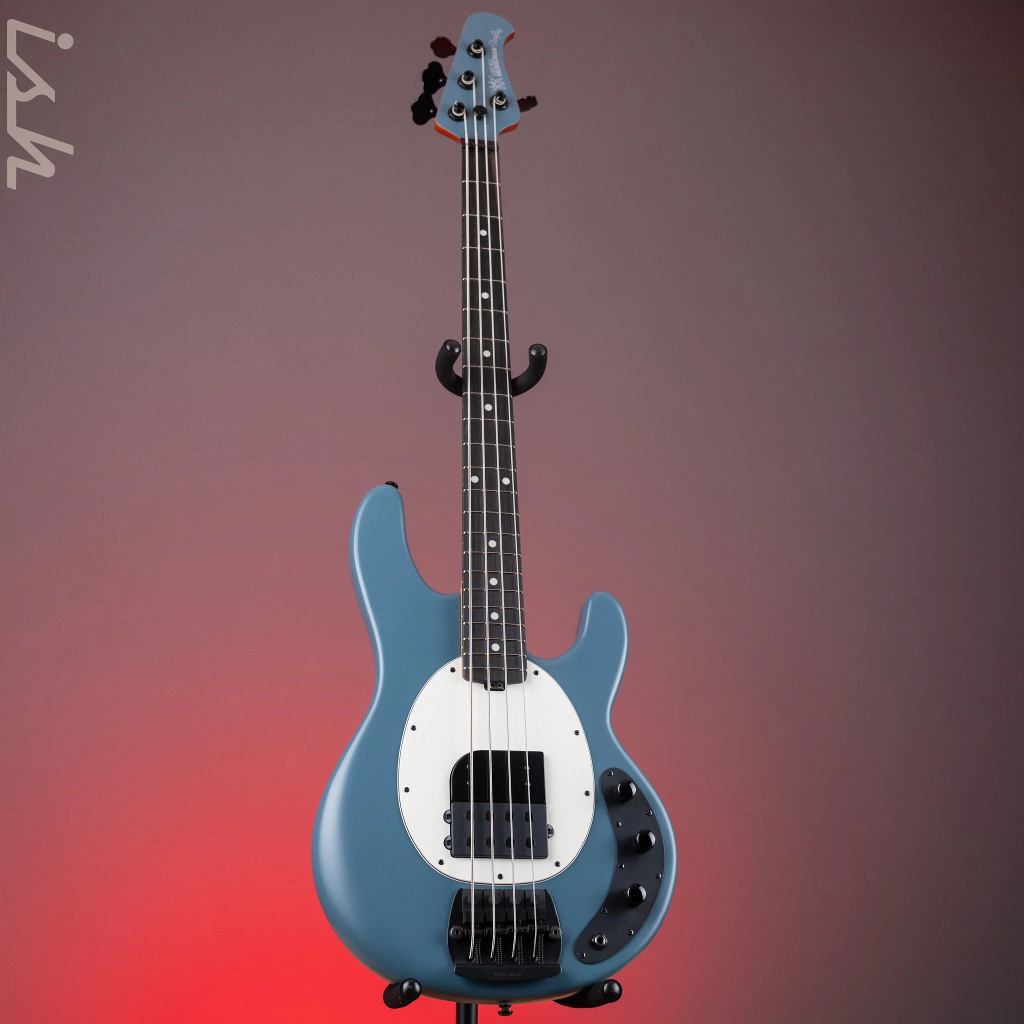 Ernie Ball Music Man Tim Commerford Artist Series StingRay Bass - Quentin Blue (1 of 50) - Image 2