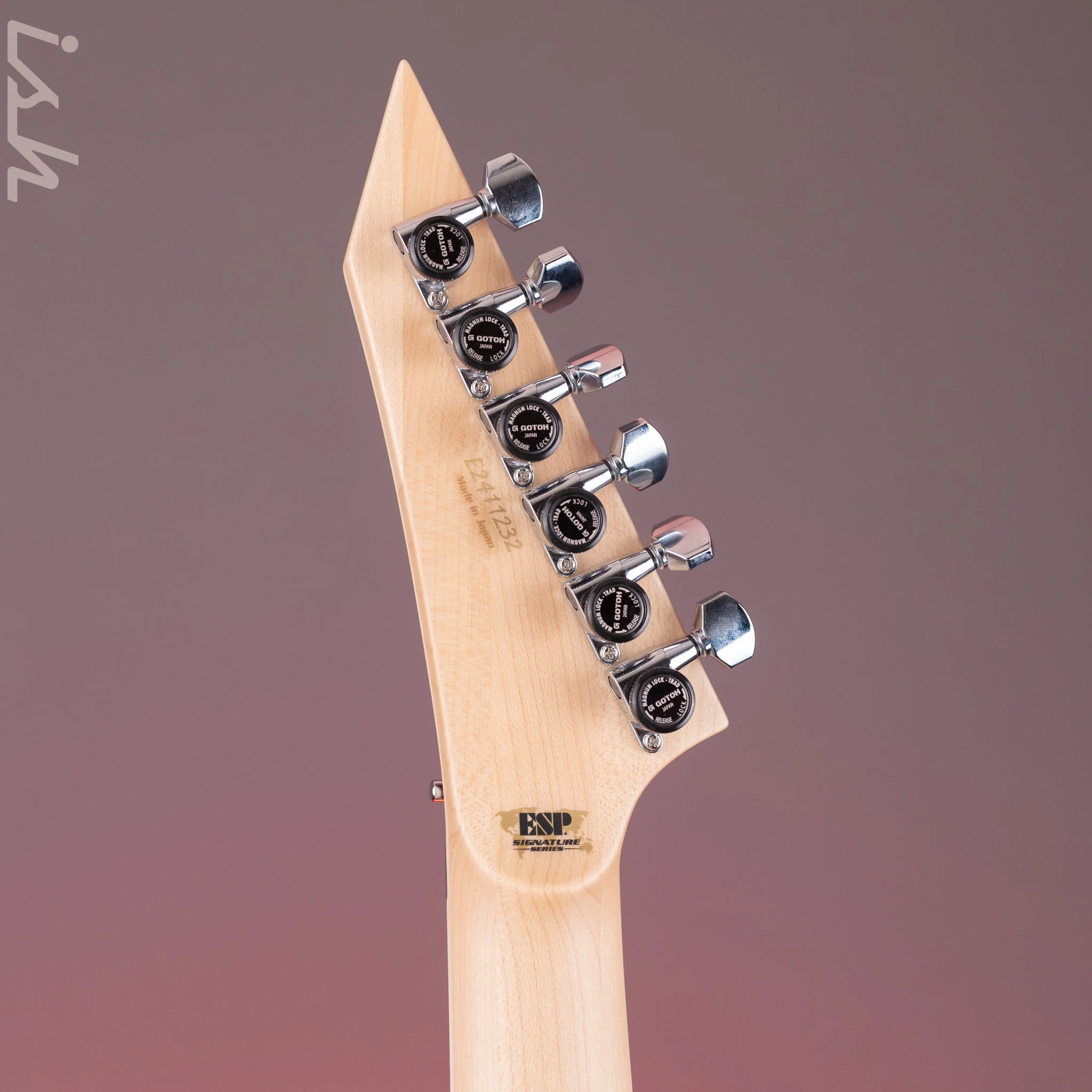 ESP Custom Shop Alexi Hexed Purple Fade Demo - Image 11