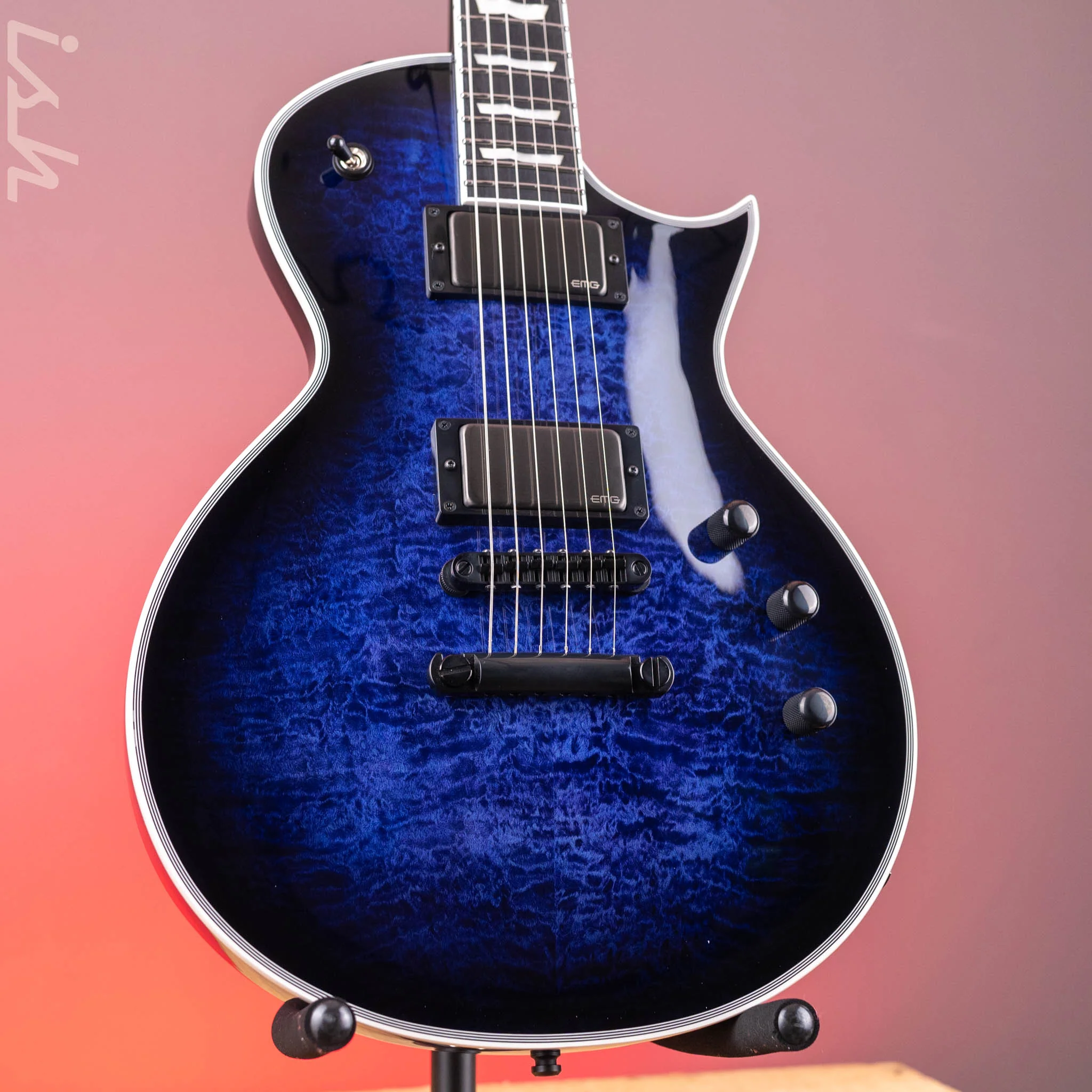 ESP E-II Eclipse Reindeer Blue
