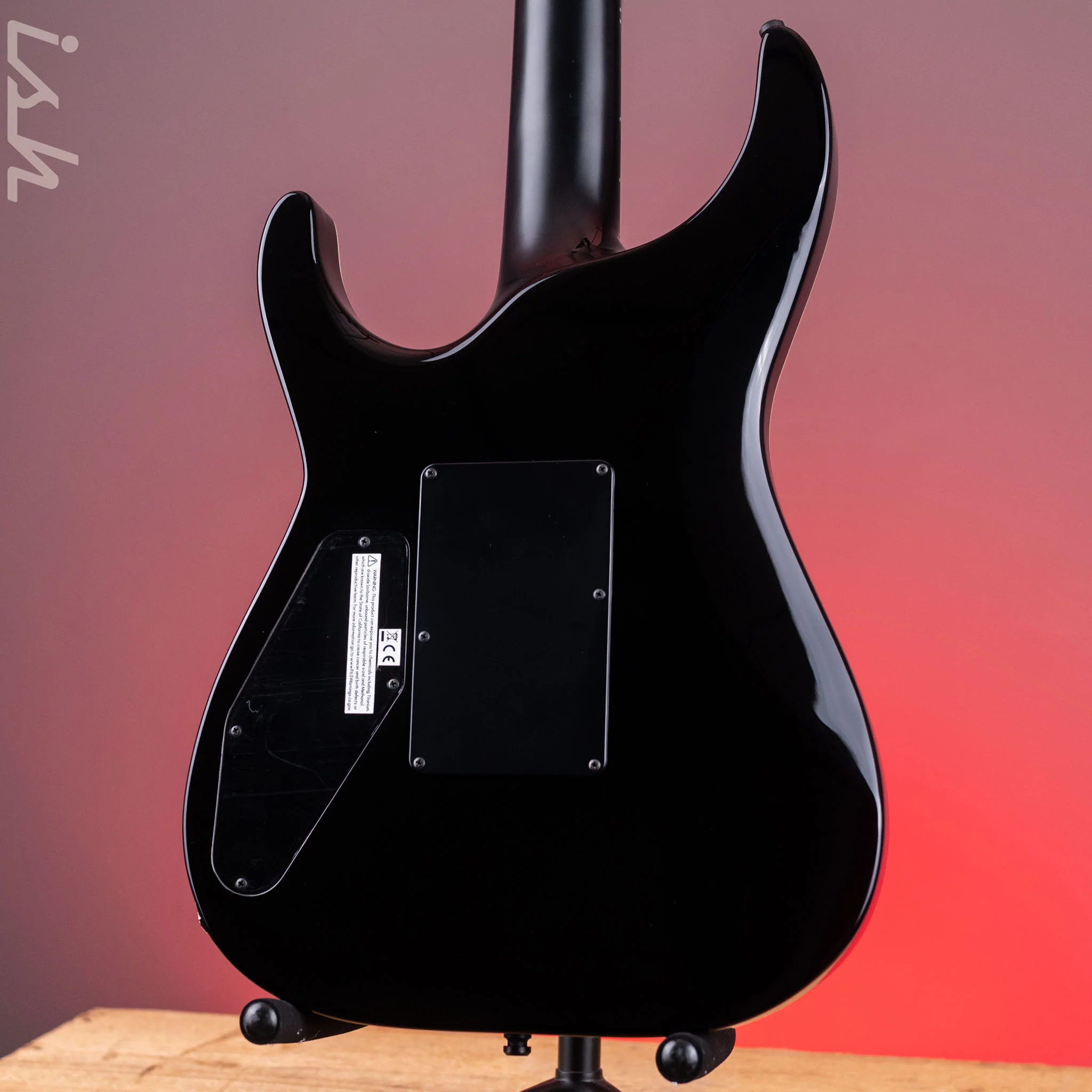 ESP E-II Horizon FR Electric Guitar Transparent Black Sunburst B-Stock - Image 8