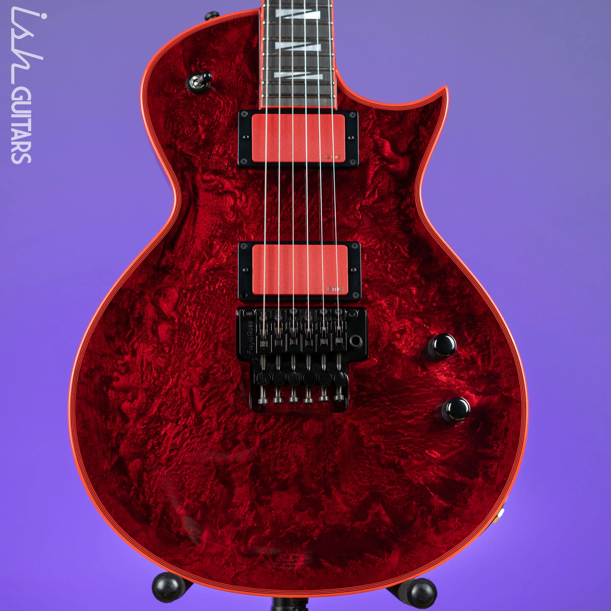 ESP Gary Holt Signature EC Electric Guitar Liquid Metal Lava