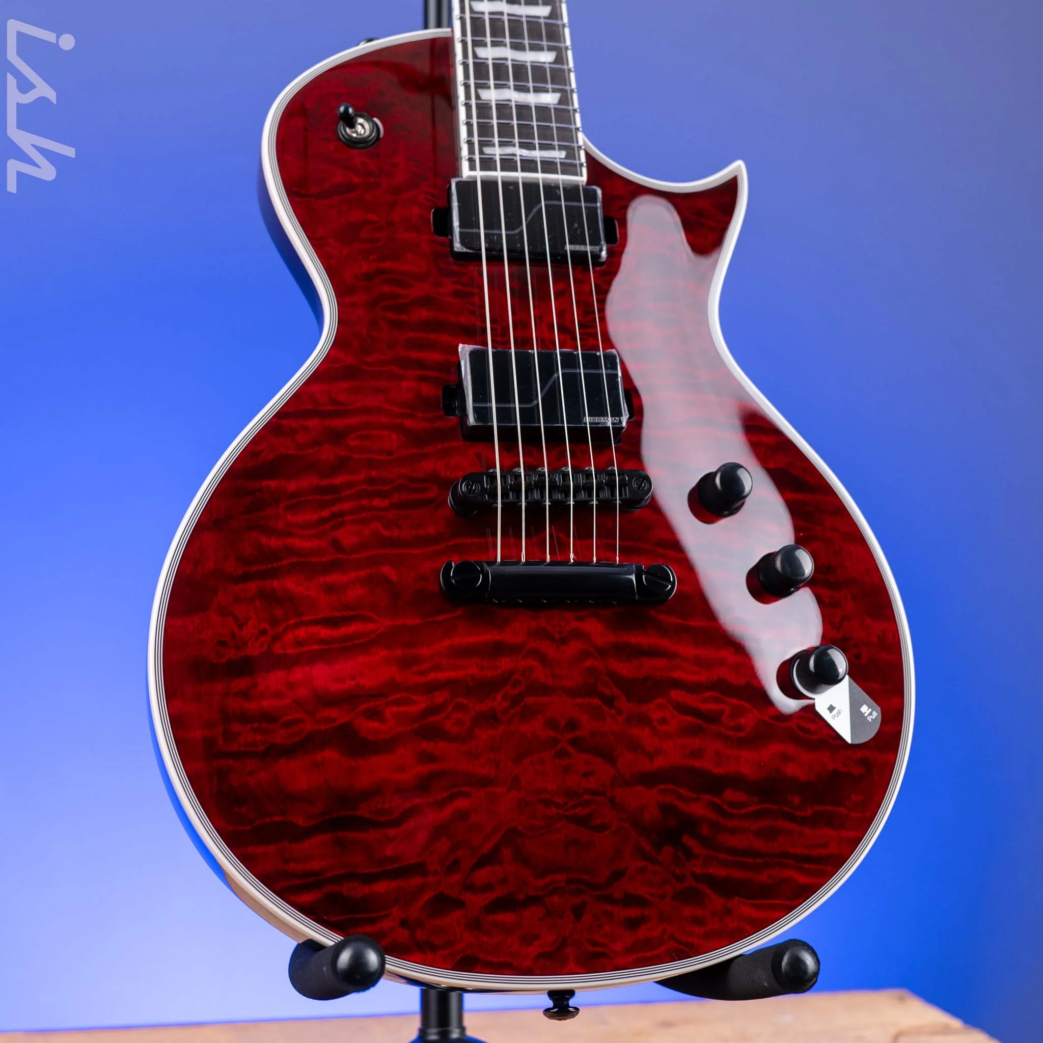 ESP LTD EC-1000 Deluxe See Thru Black Cherry