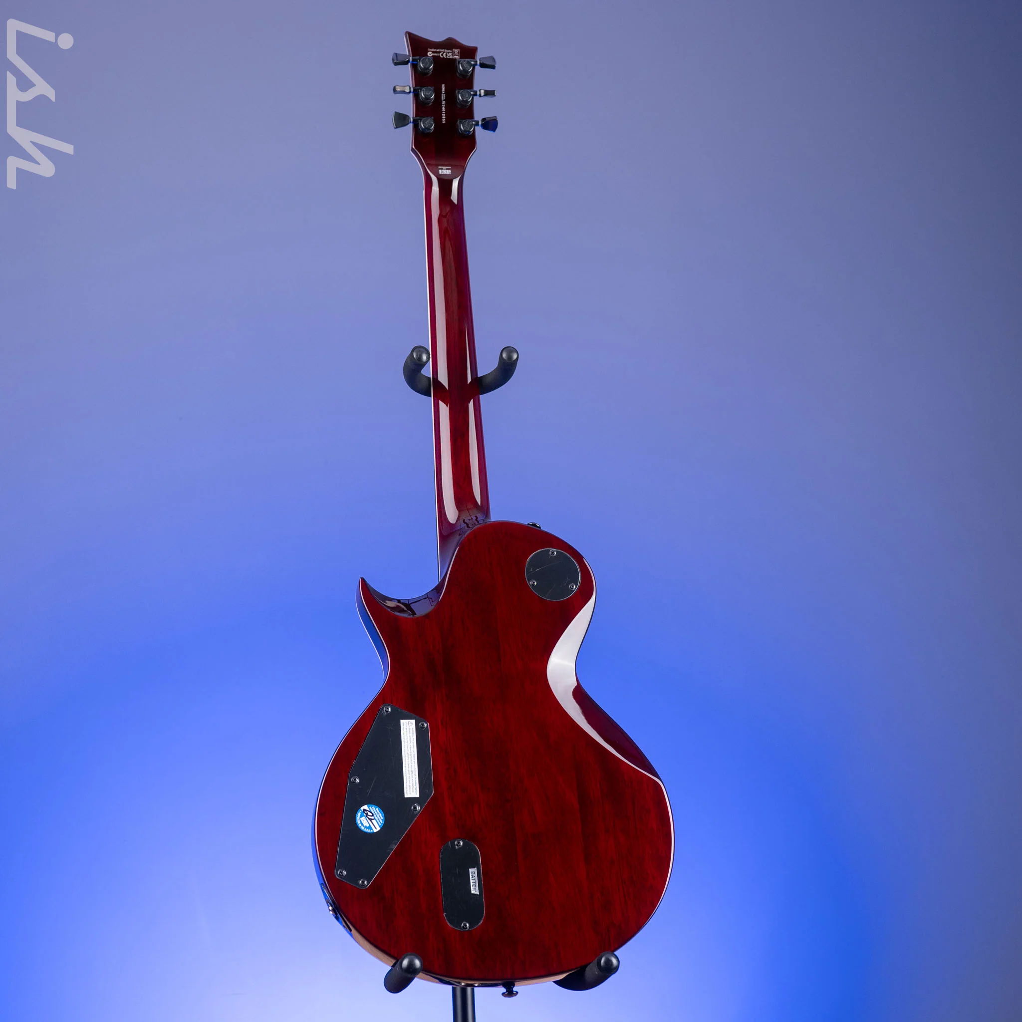 ESP LTD EC-1000 Deluxe See Thru Black Cherry - Image 6