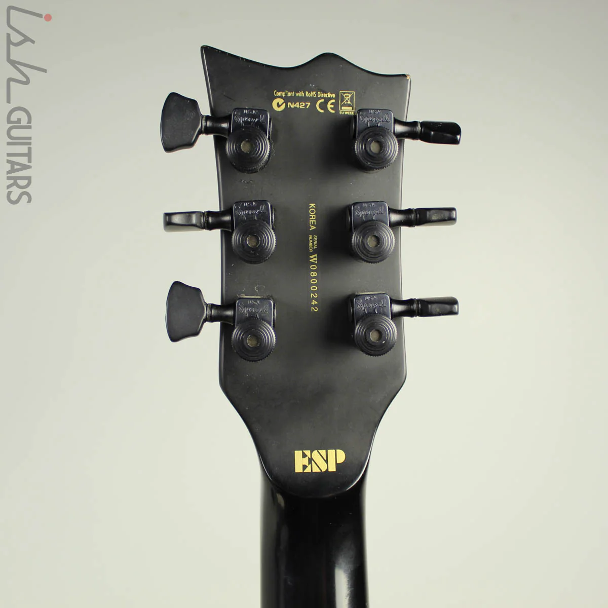 ESP LTD Eclipse EC-1000 Deluxe Satin Black - Image 15